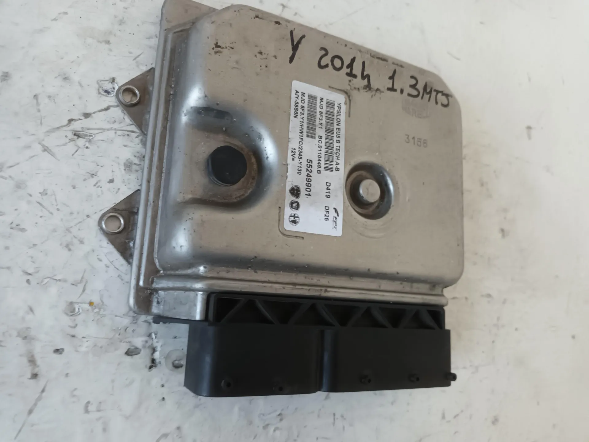 CENTRALINA MOTORE con codice 55259901 da LANCIA Ypsilon 4Â° Serie 1300 Diesel con codice motore 199A9000 (2014)