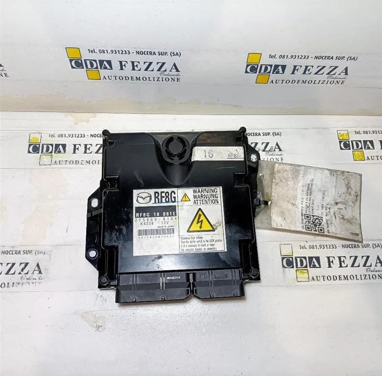 CENTRALINA MOTORE con codice RF8G18881E da MAZDA 6 S. Wagon 2Â° Serie 1998 diesel (2008)