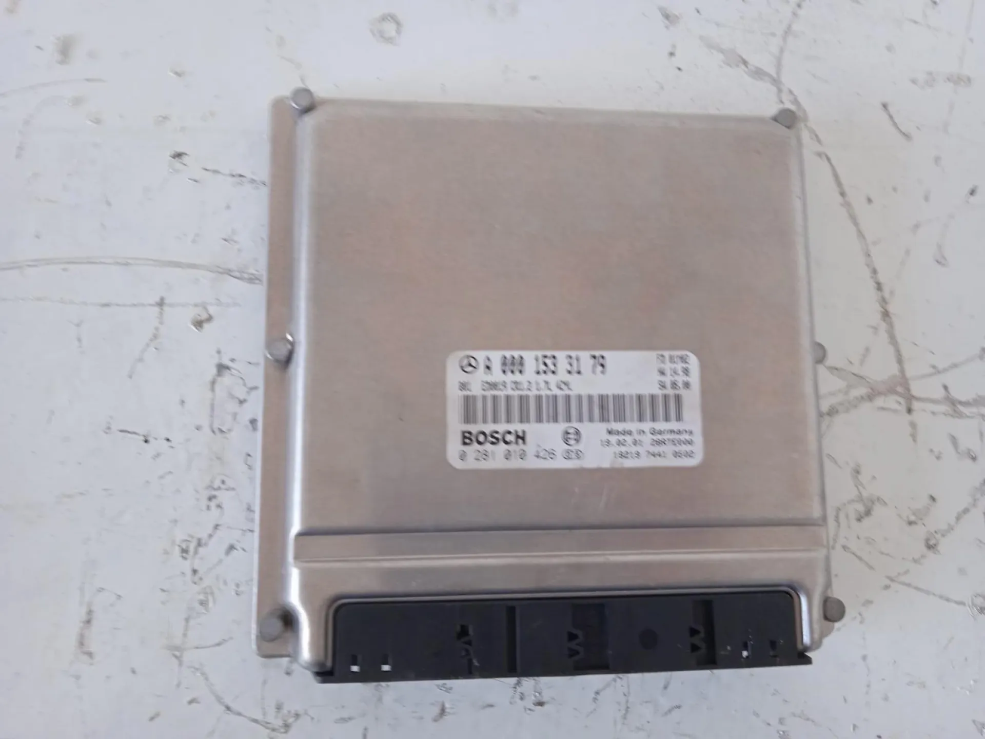 CENTRALINA MOTORE con codice 0281010426 da MERCEDES Classe A W168 2Â° Serie 1700 Diesel con codice motore 668940/668940 (2004)