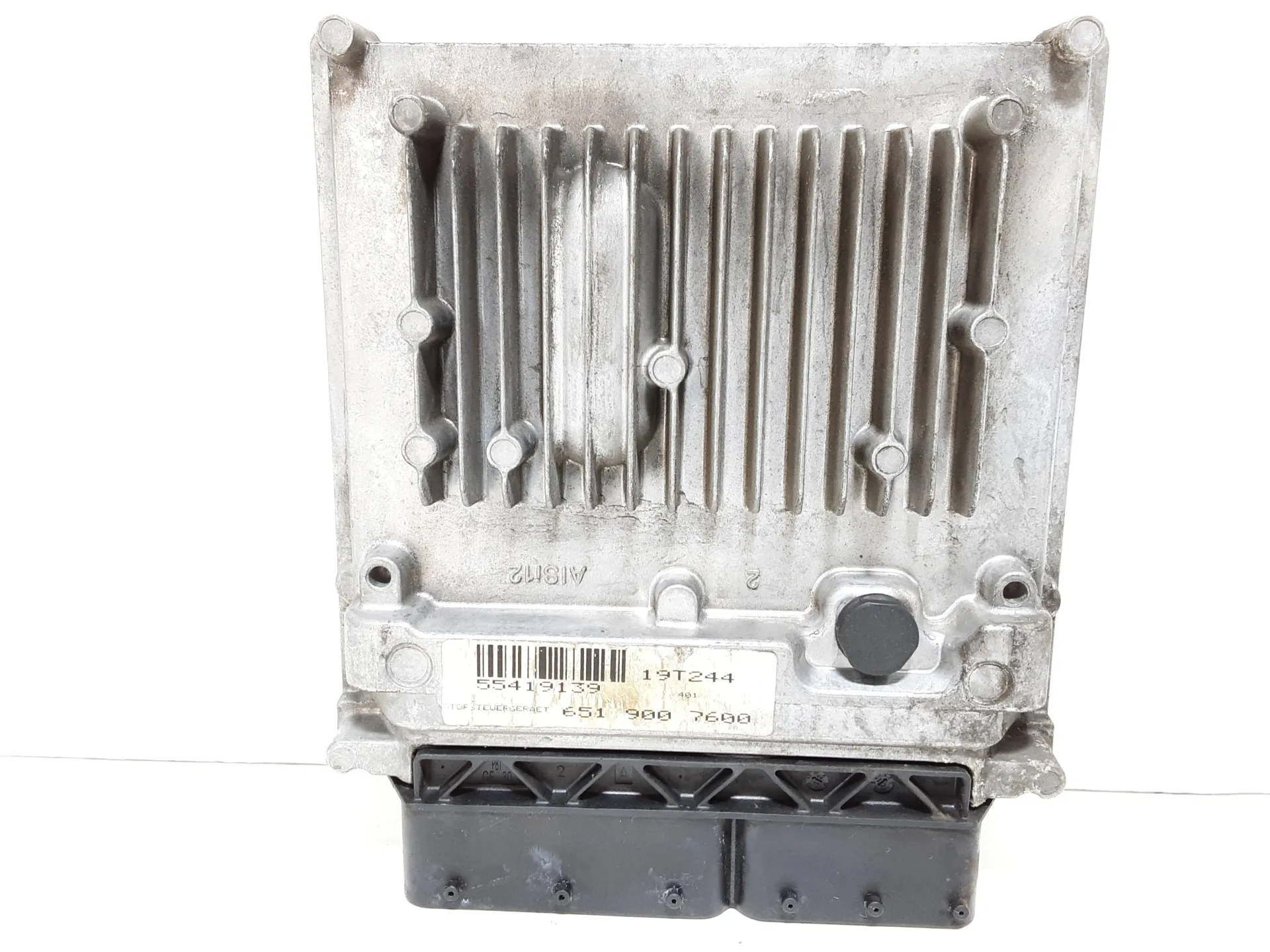 CENTRALINA MOTORE con codice A6519007600 da MERCEDES Classe B W246 2Â° Serie 1800 Diesel 80 kW / 109 CV con codice motore 651901/OM 651.901 (2013)