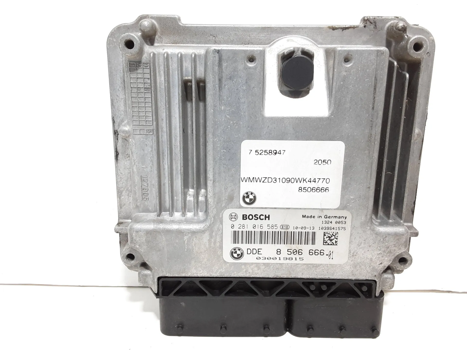 CENTRALINA MOTORE con codice 850666601 da MINI Cooper 2° Serie 1600 Diesel 82 kW / 112 CV con codice motore N47C16A/N47 C16 A (2010)