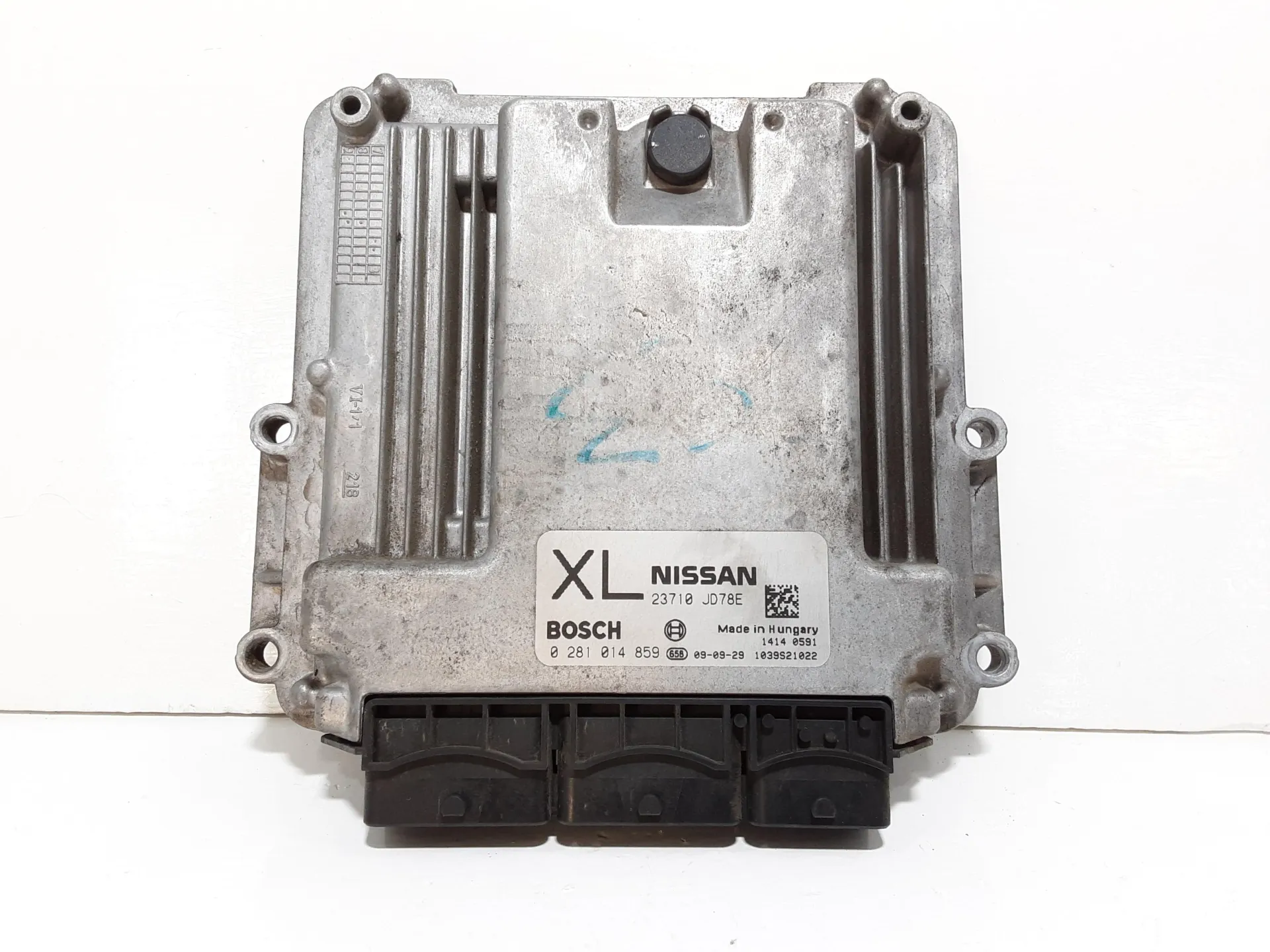 CENTRALINA MOTORE con codice 23710JD78E da NISSAN Qashqai +2 (JJ10) (07>18) 2000 Diesel 110 kW / 150 CV con codice motore M9R/M1D, M9R (2009)