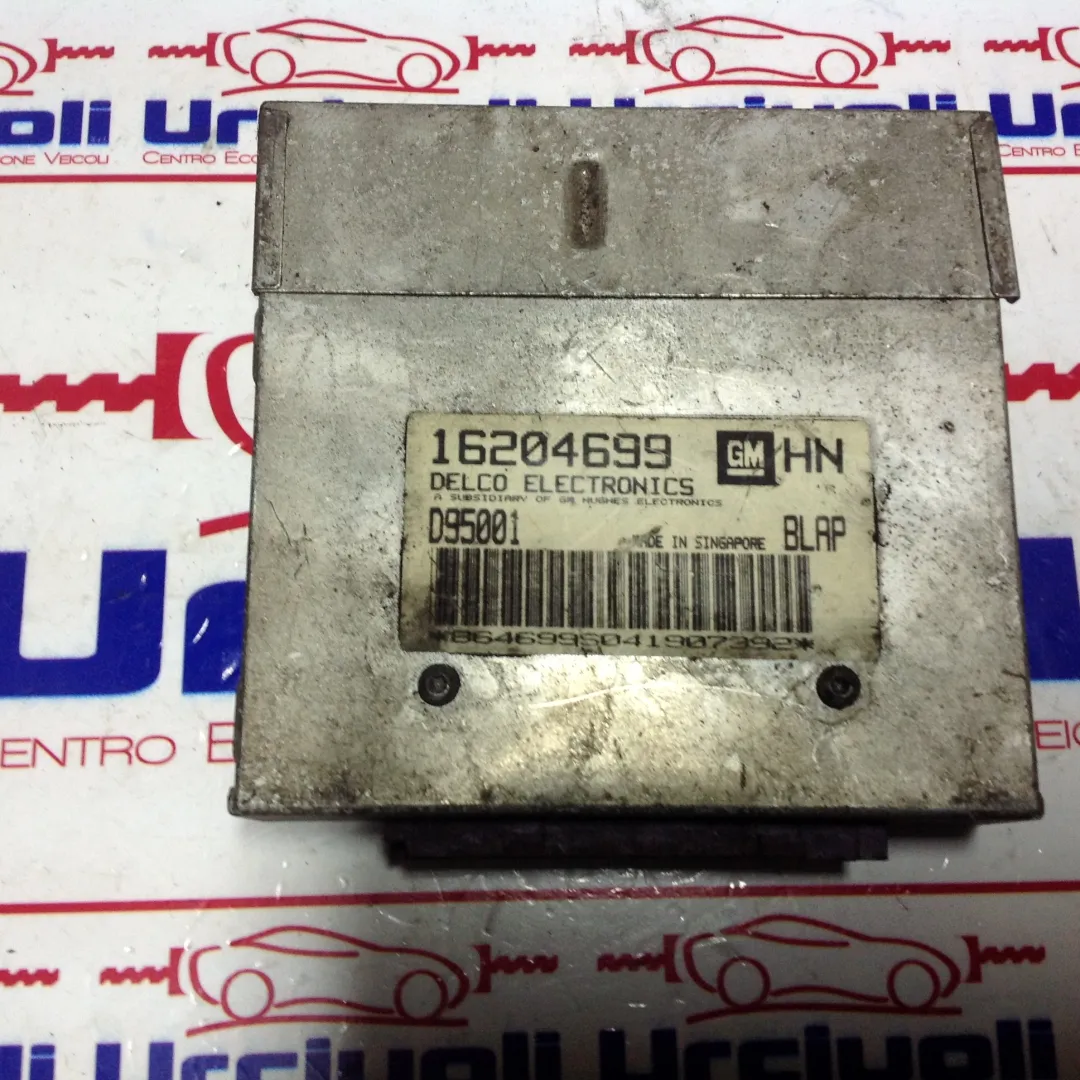 CENTRALINA MOTORE con codice DELCO 16204699 da OPEL Astra F S. Wagon 2Â° Serie 1400 Benzina (1996)
