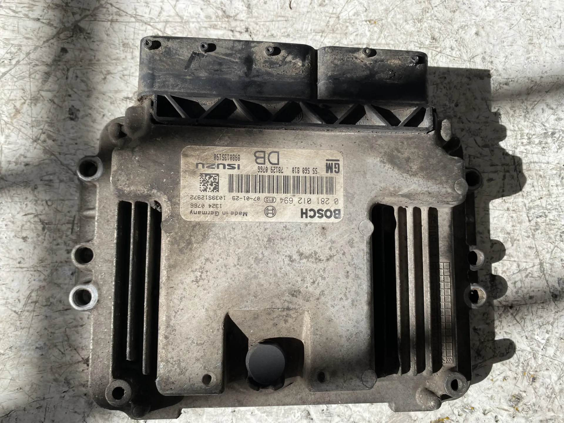 CENTRALINA MOTORE con codice 0281012694 da OPEL Astra H Berlina 2Â° serie 1700 Diesel con codice motore Z17DTH/Z17DTH (2008)