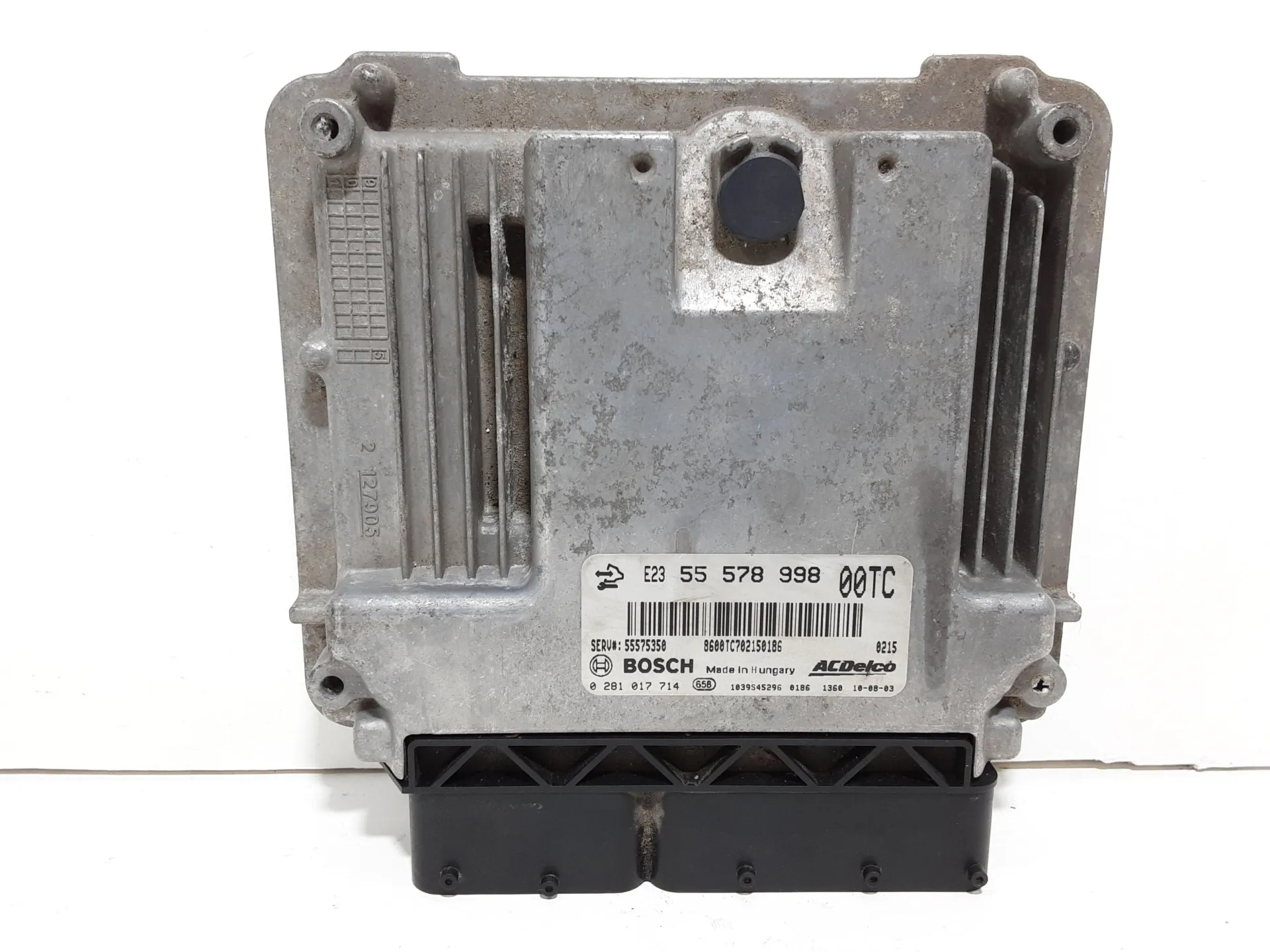 CENTRALINA MOTORE con codice 55578998 da OPEL Corsa D 3P 1° Serie 1300 Diesel 70 kW / 95 CV con codice motore A13DTR/A 13 DTE, A 13 DTR, Z 13 DTE (2010)
