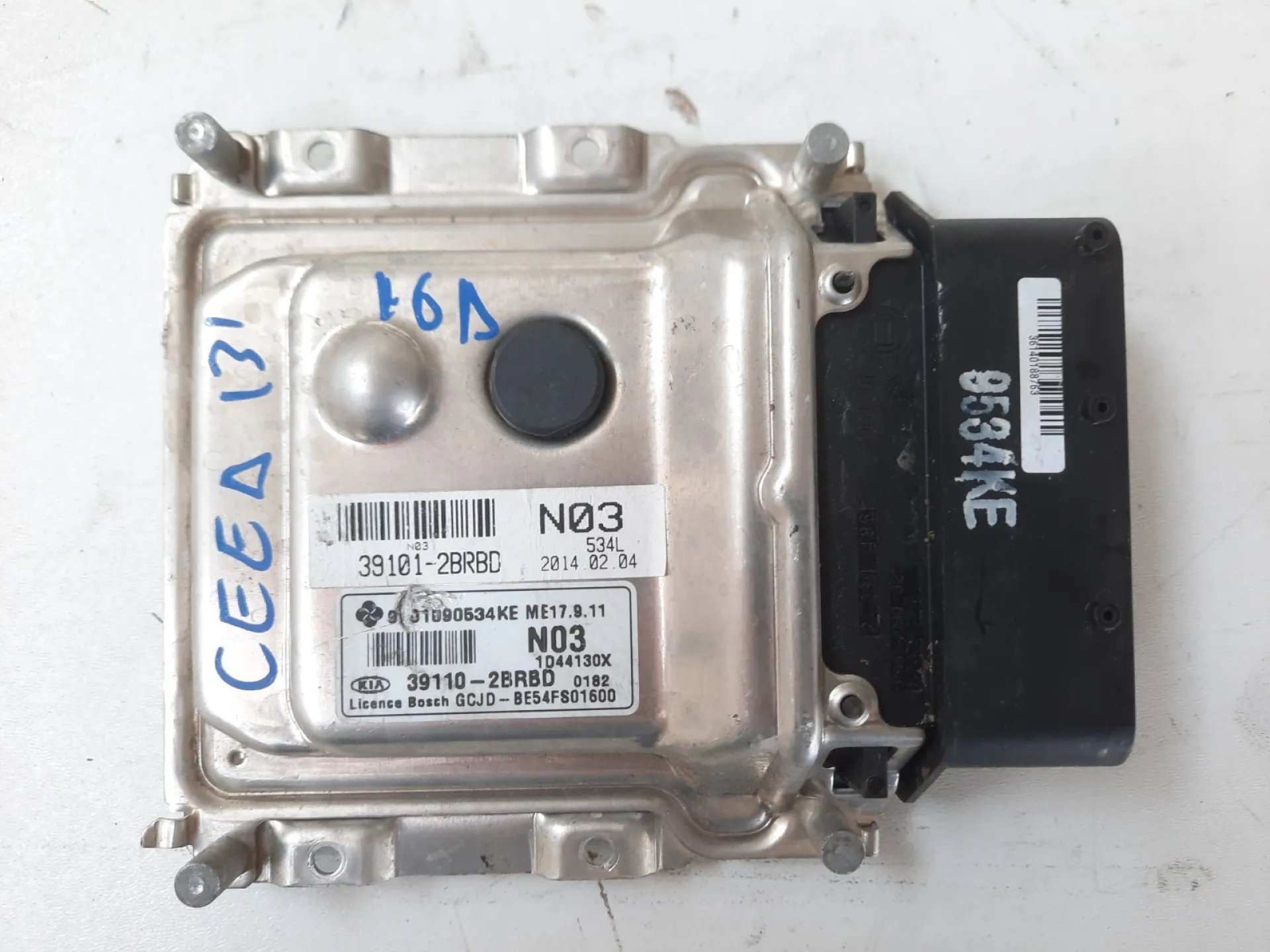 Centralina motore per Kia Ceed del 2013 CODICE RICAMBIO : 39119-2DRBD