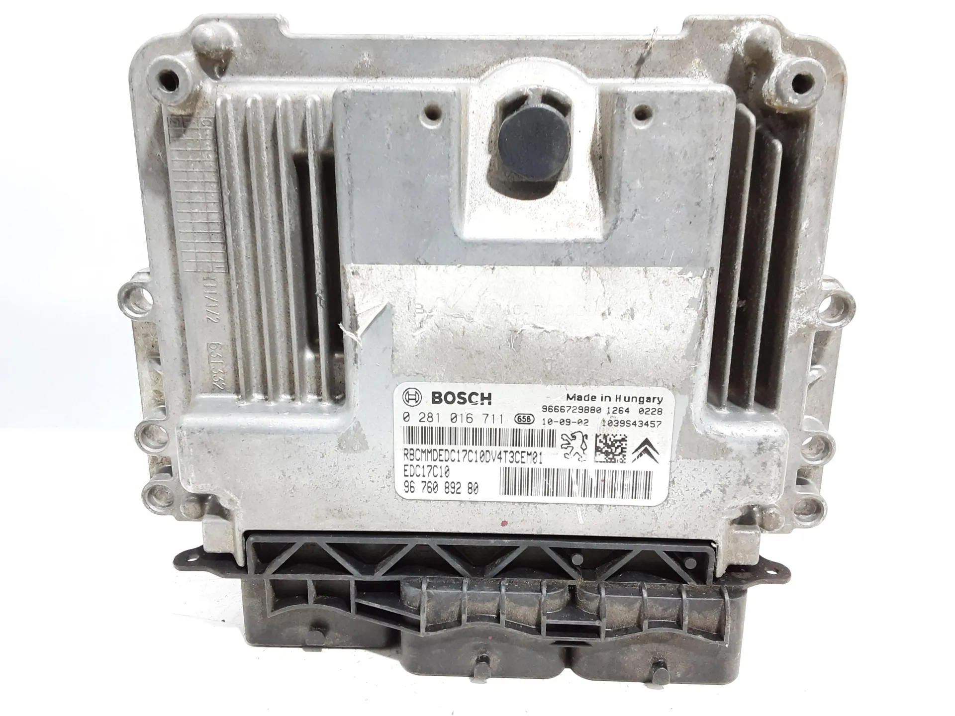 CENTRALINA MOTORE con codice 9676089280 da PEUGEOT 206 Plus Berlina Diesel (09>)