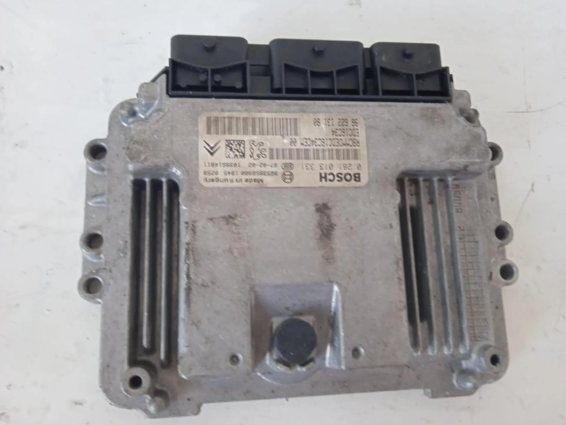 CENTRALINA MOTORE con codice 0281013331 da PEUGEOT 207 2Â° Serie 1600 Diesel con codice motore 9HZ/9HZ (2010)