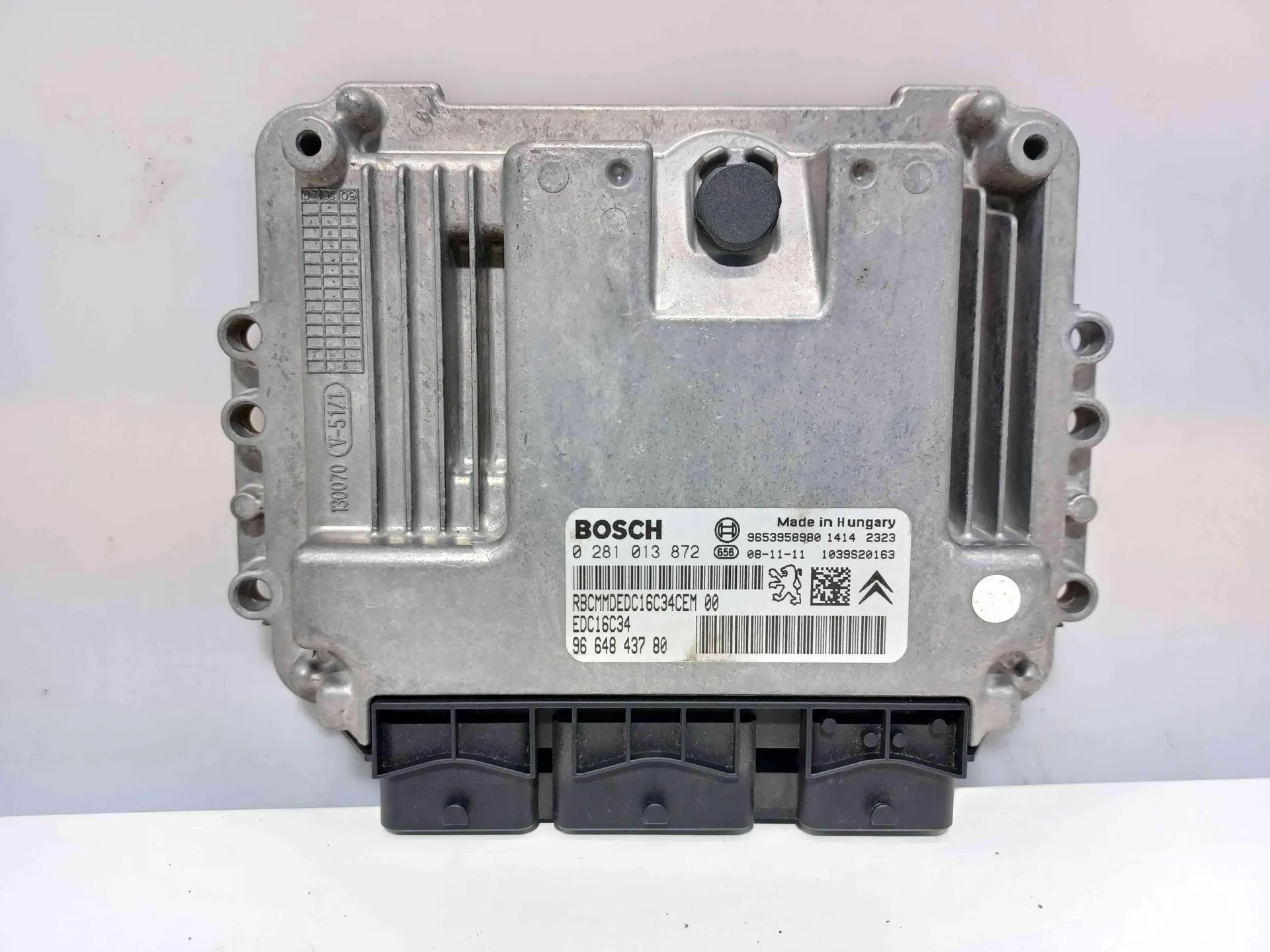 CENTRALINA MOTORE con codice 0281013872 da PEUGEOT 308 S. Wagon con codice motore 9HX Diesel 1560 (08>14)
