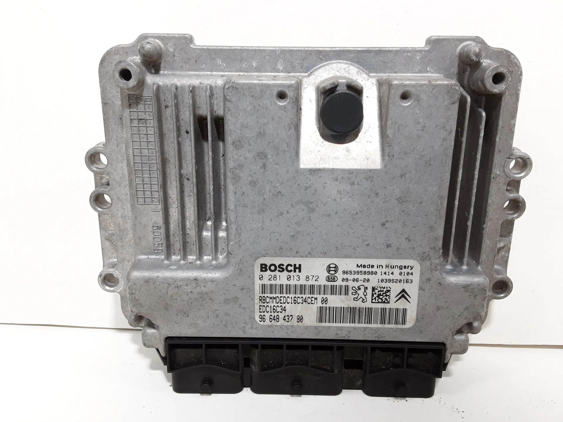 CENTRALINA MOTORE con codice 9664843780 da PEUGEOT Partner Tepee (08>) 1600 Diesel 80 kW / 109 CV