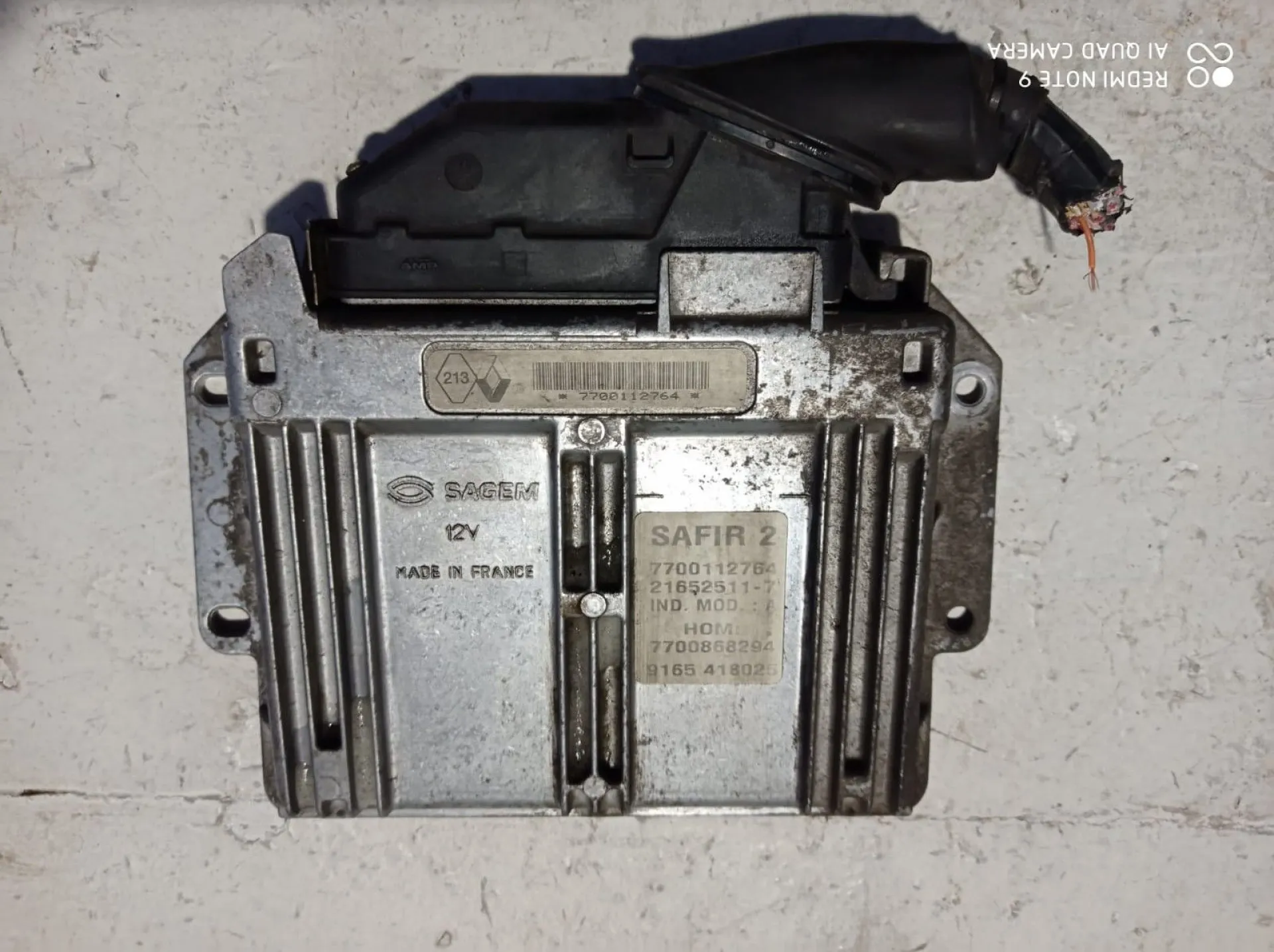 CENTRALINA MOTORE con codice 7700112764 da RENAULT Clio Serie (01>05) 1200 Benzina (2002)