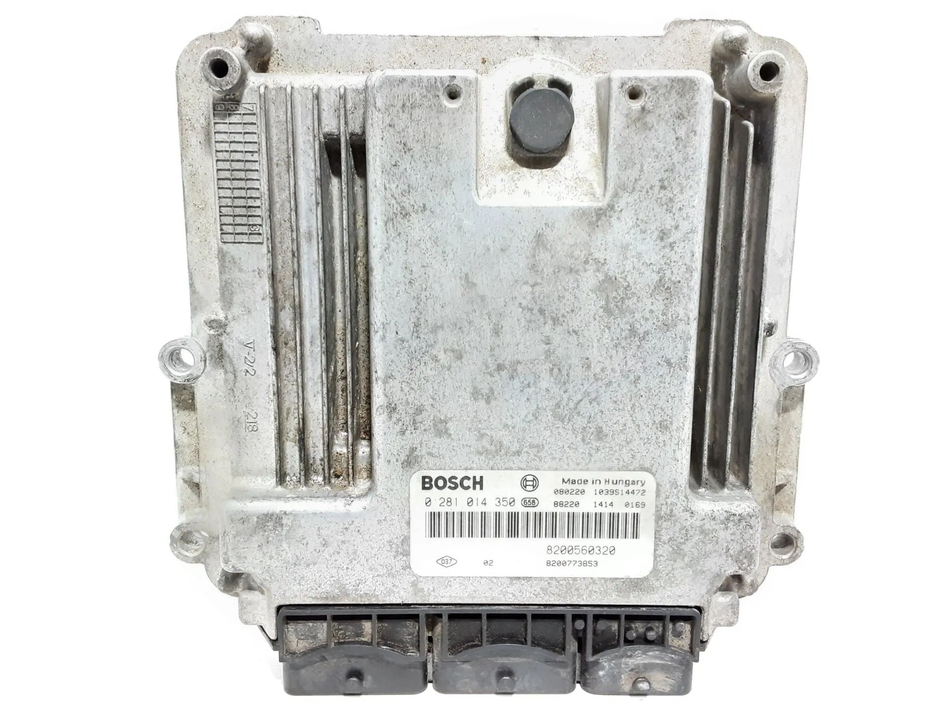 CENTRALINA MOTORE con codice 8200560320 da RENAULT Espace 4° Serie 2000 Diesel 110 kW / 150 CV con codice motore M9RC7/M9R 740, M9R 750, M9R 814, M9R 815, M9R 858 (2008)