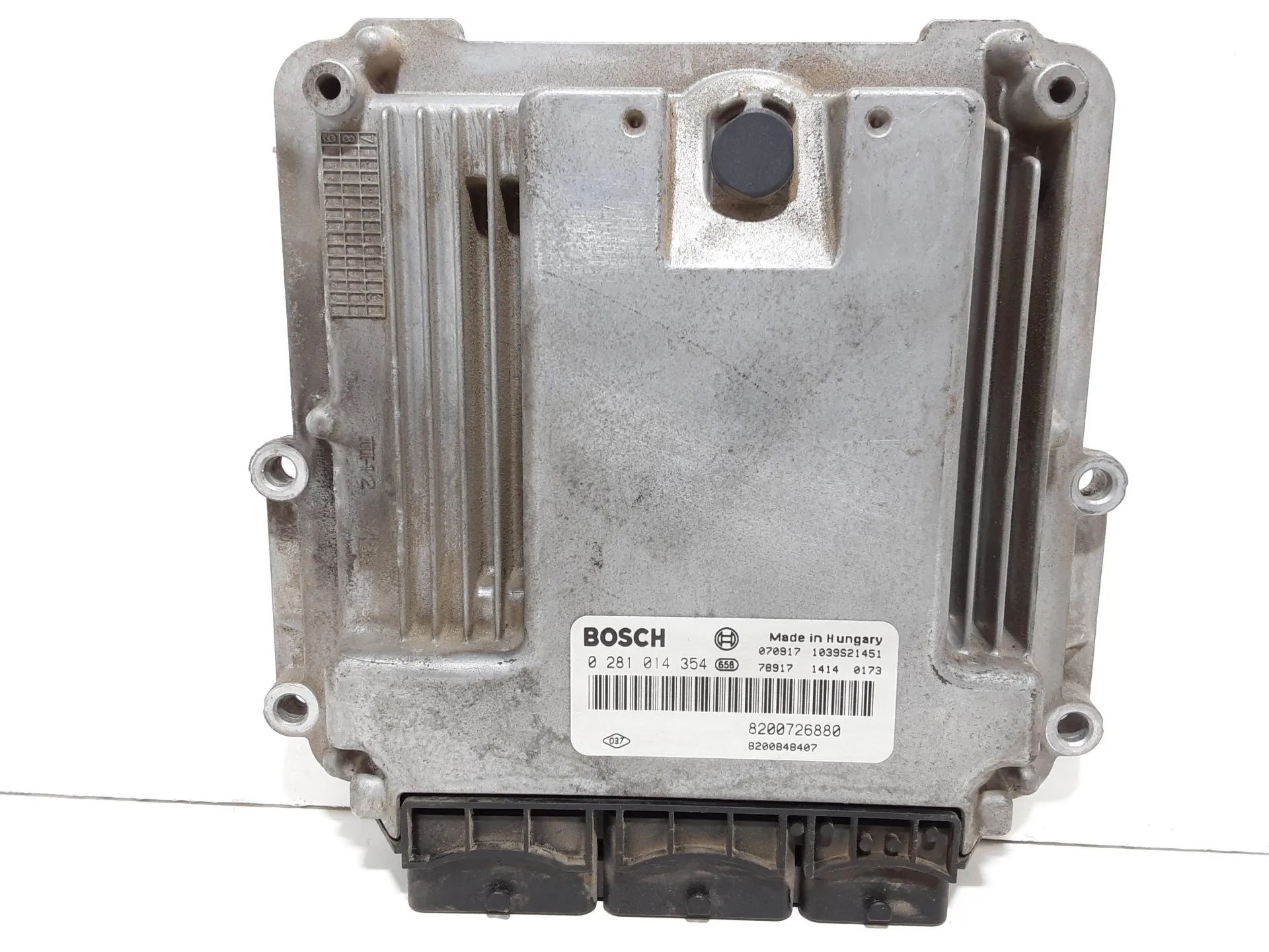 CENTRALINA MOTORE con codice 0281014354 da RENAULT Laguna Berlina 5° Serie 2000 Diesel 110 kW / 150 CV con codice motore M9R G7/M9R 742, M9R 744, M9R 746, M9R 748, M9R 754, M9R 802, M9R 805, M9R 808, 