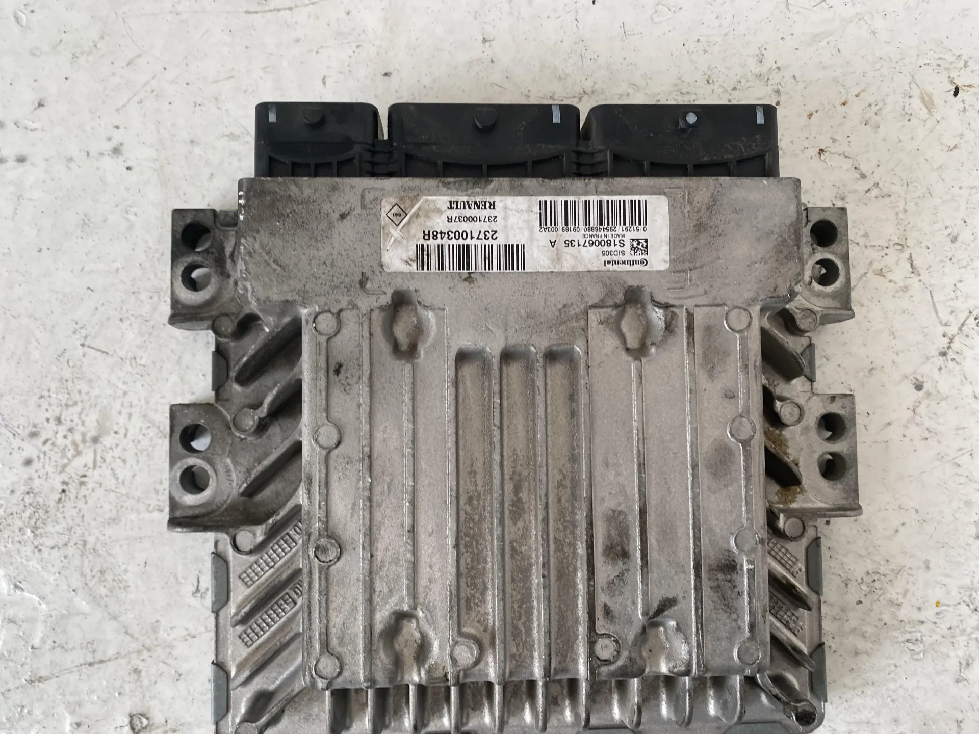 CENTRALINA MOTORE con codice 237100348R da RENAULT Megane III (08>16) 1500 Diesel con codice motore K0K J8/K9K J8 (2013)