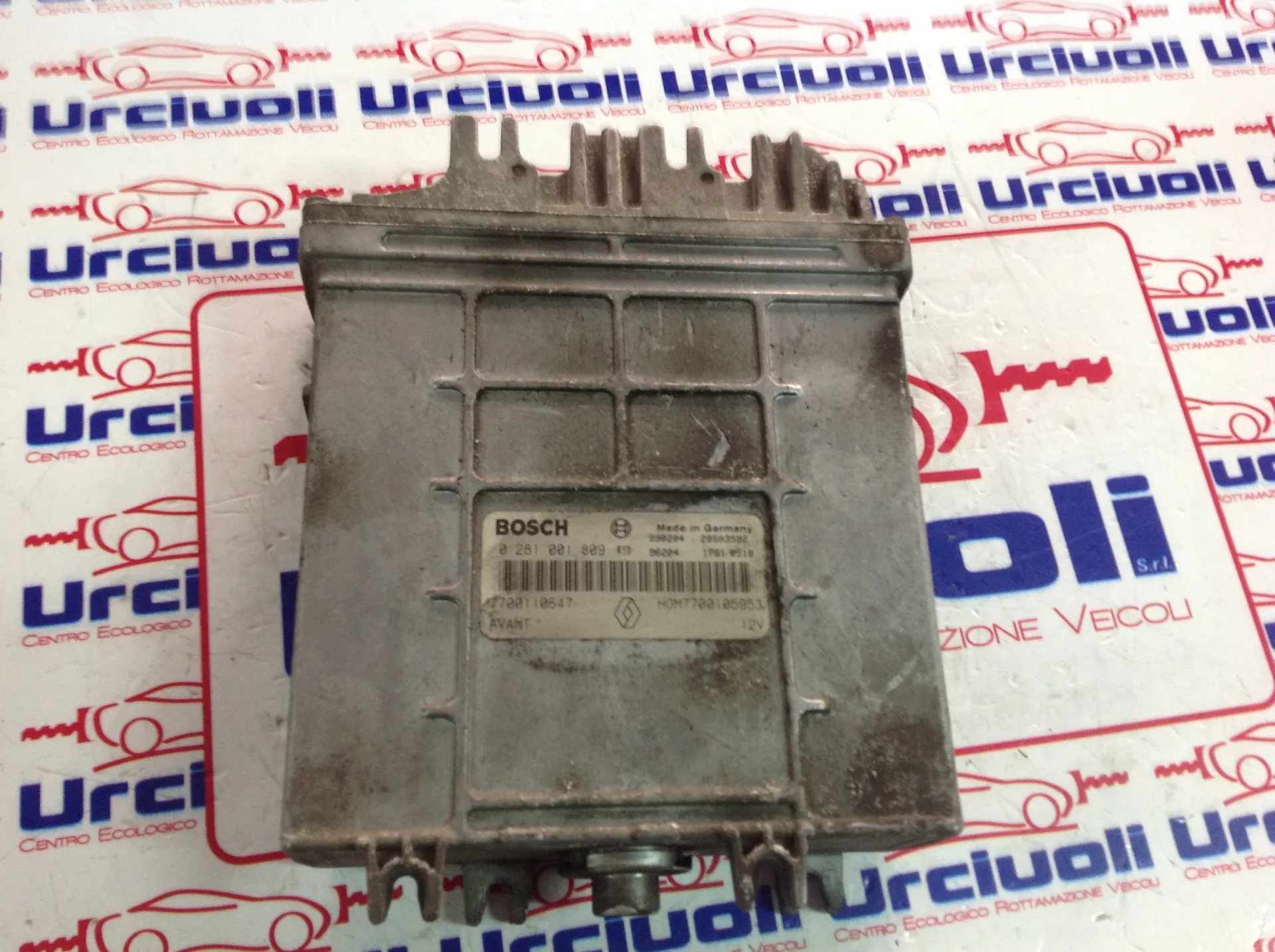 0281001809 7700110647 hom7700105953 28sa3592 CENTRALINA MOTORE RENAULT Scenic Serie (96>99) Diesel