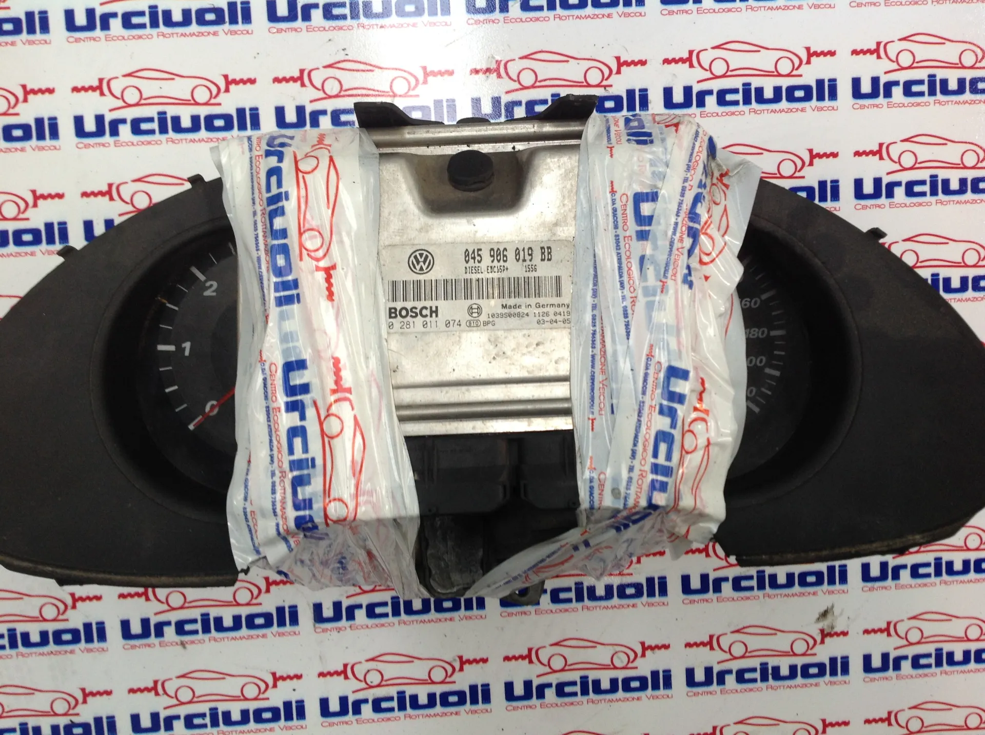 CENTRALINA MOTORE con codice 0281011074 da SEAT Ibiza Serie (02>05) Diesel (2004)