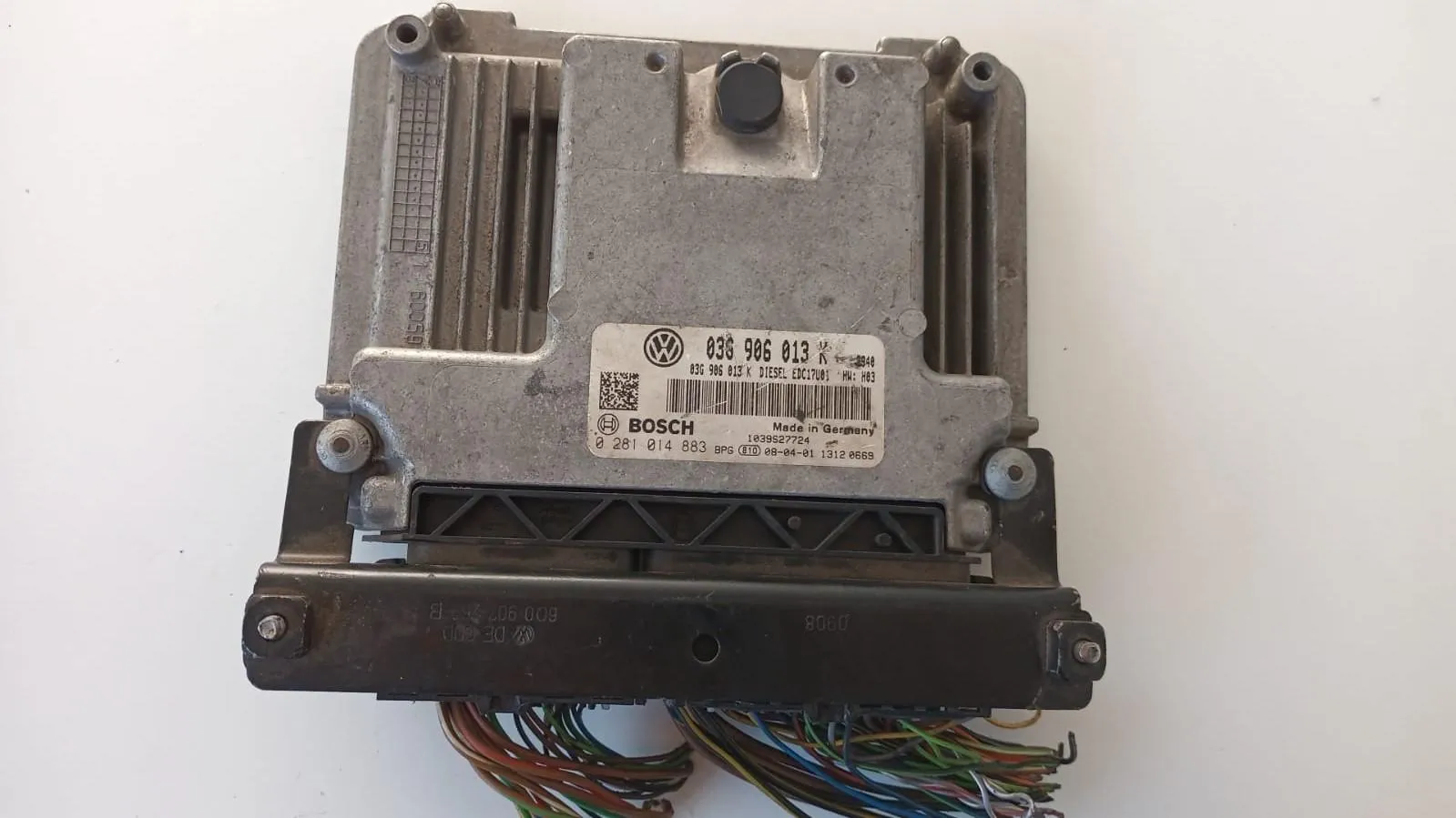 CENTRALINA MOTORE con codice 0281014883 da SEAT Ibiza Serie (08>12) 1900 Diesel con codice motore BLS/BLS (2010)