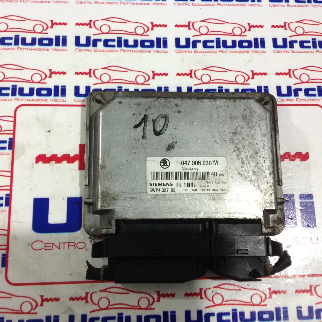 047906030M 5WP432702 CENTRALINA MOTORE SKODA Felicia Berlina Benzina 40