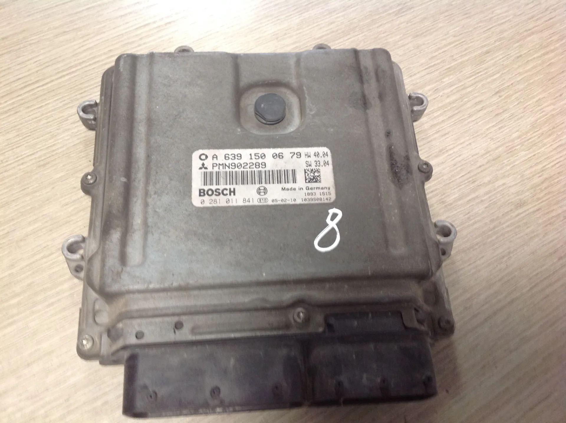 A6391500679 0281011841 PMN902289 CENTRALINA MOTORE SMART Forfour 1Â° Serie Diesel (2006)