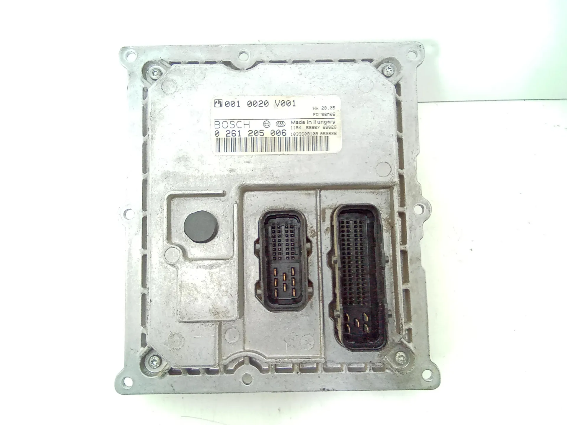 CENTRALINA MOTORE con codice 0261205006 da SMART ForTwo Cabrio 2Â° Serie (2006)