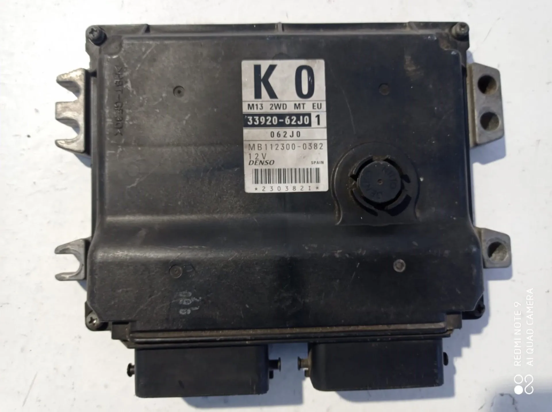 CENTRALINA MOTORE con codice 3392062J01 da SUZUKI Swift 5Â° Serie (10>12) 1300 Benzina (2011)