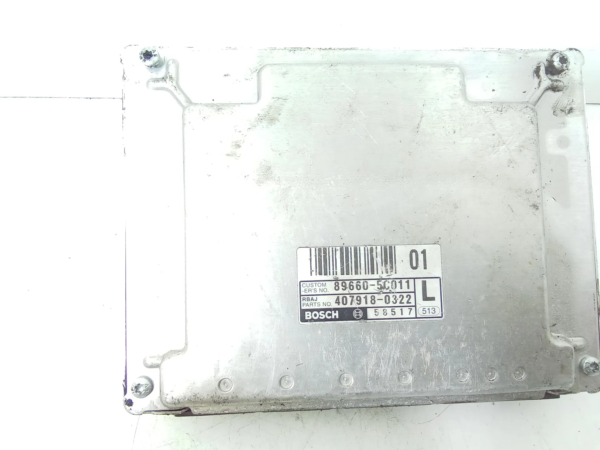 CENTRALINA MOTORE con codice 0281011649 da TOYOTA Yaris Serie (03>05) 1400 Diesel (2005)