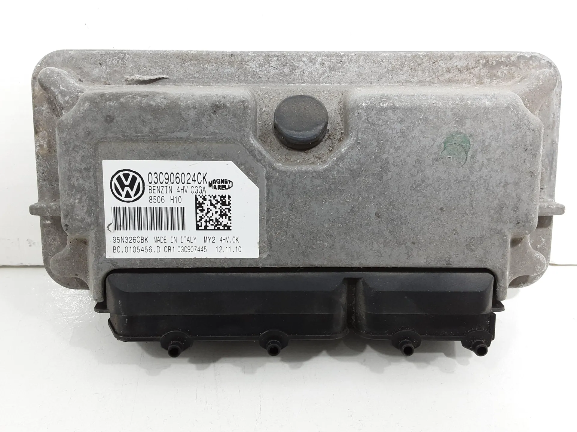 CENTRALINA MOTORE con codice 03C906024CK da VOLKSWAGEN Golf 6 Berlina (08>12) 1400 Benzina 59 kW / 80 CV con codice motore CGG/CGGA (2011)