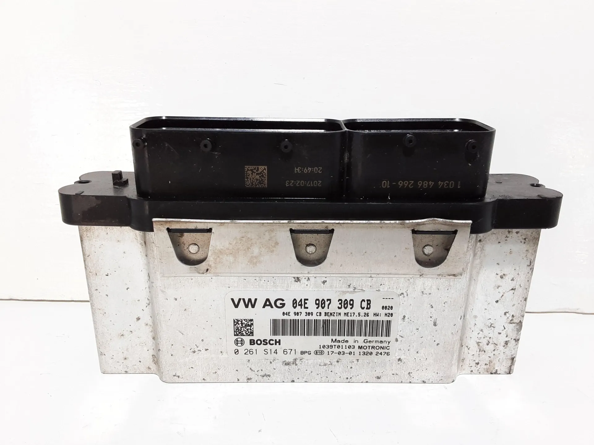 CENTRALINA MOTORE con codice 04E907309CB da VOLKSWAGEN Polo 5° Serie 1000 Benzina 55 kW / 75 CV con codice motore CHY/CHYB (2017)