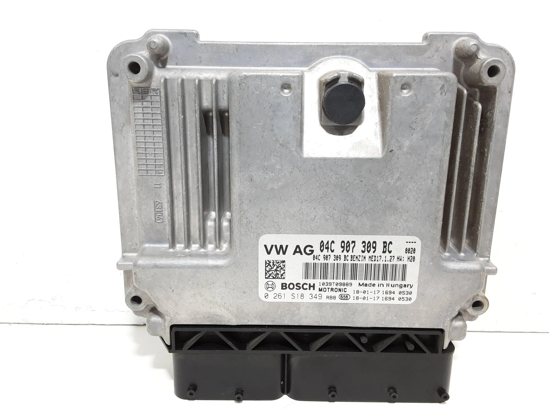 CENTRALINA MOTORE con codice 04C907309 da VOLKSWAGEN Polo 6° Serie 1000 Bifuel/Gas 66 kW / 90 CV con codice motore DBY/DBYA (2018)