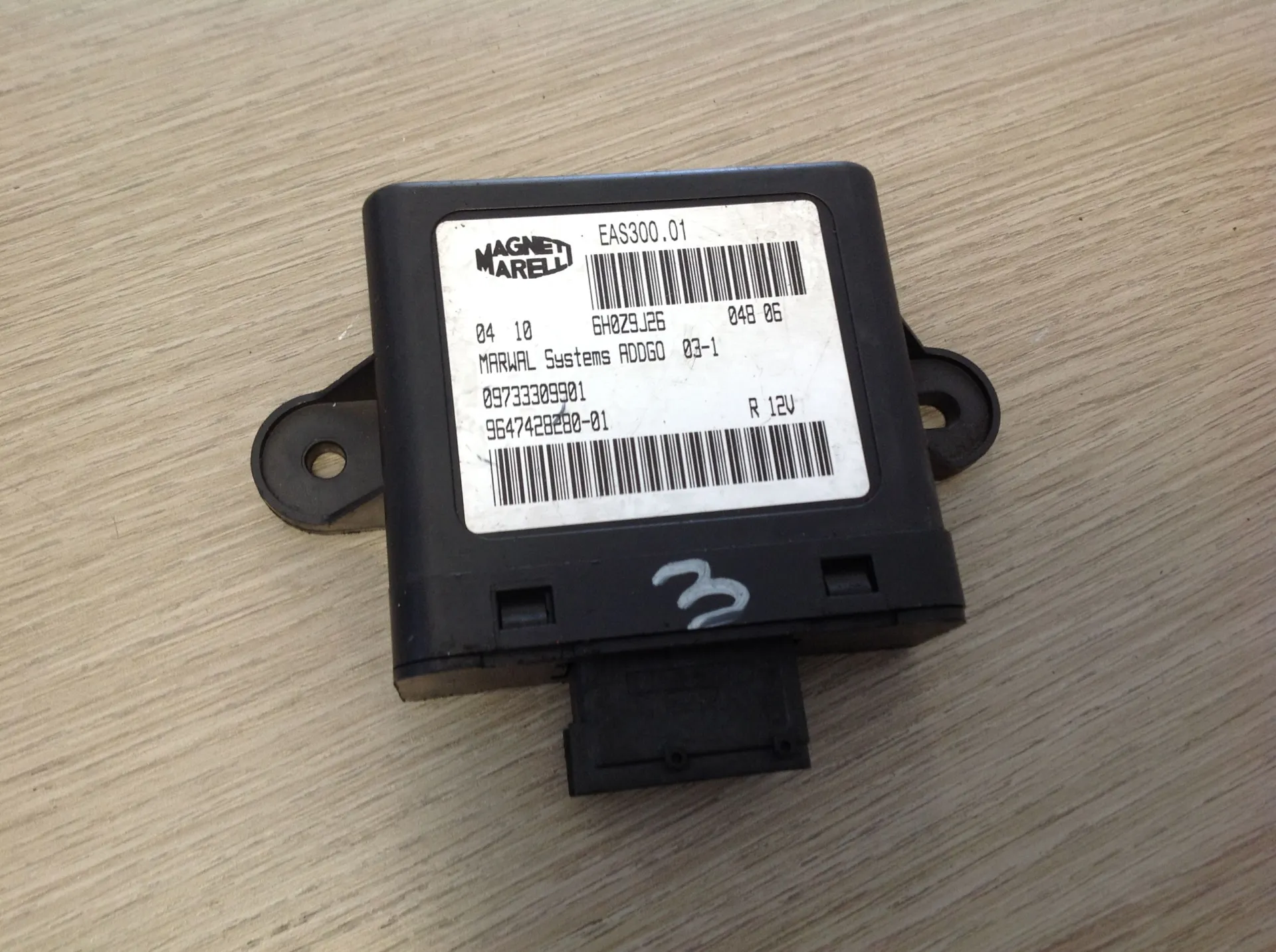 09733309901 9647428280-01 CENTRALINA POMPA CARBURANTE CITROEN C5 Berlina 1Â° Serie Diesel
