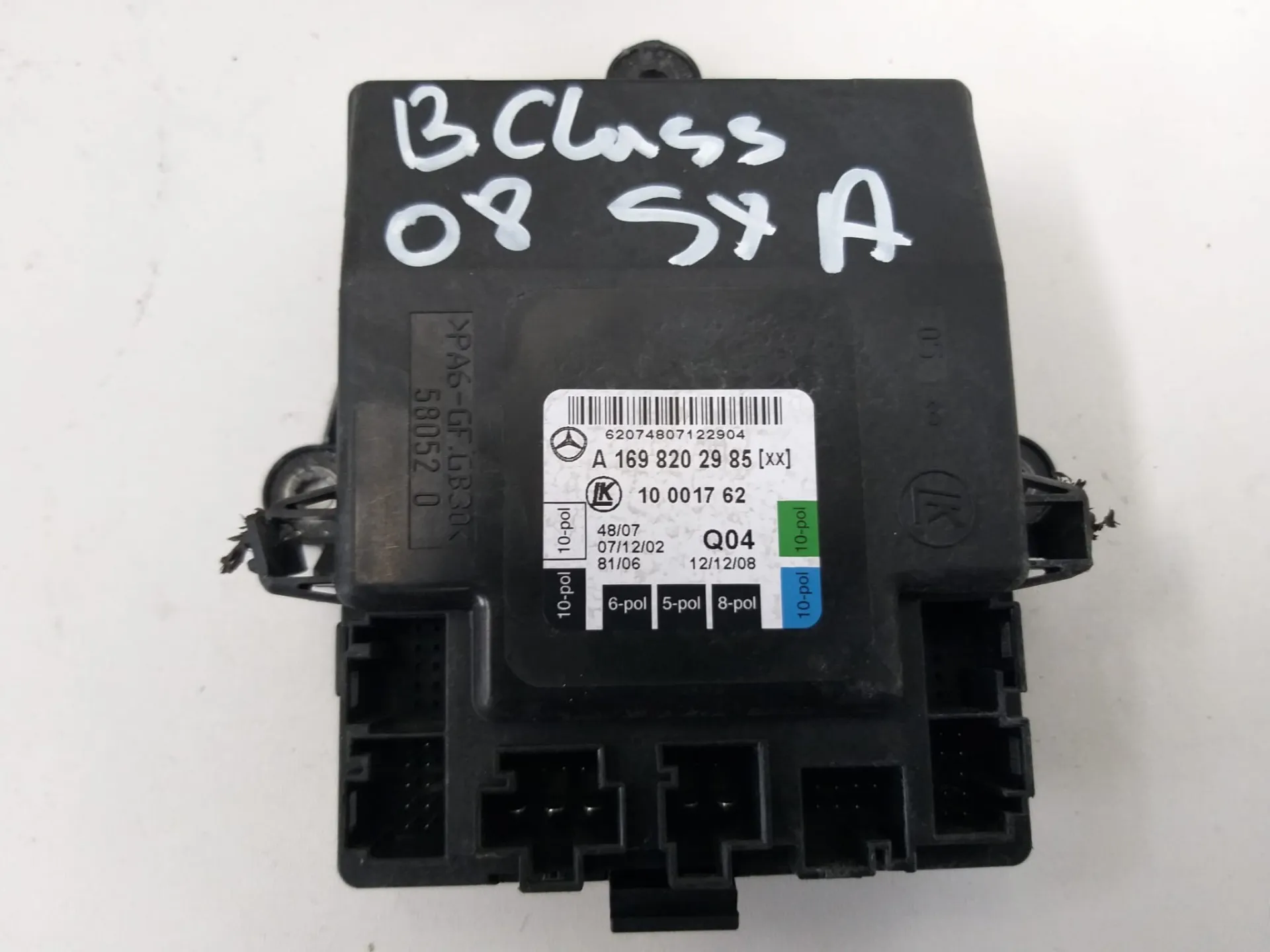 Centralina porta anteriore sinistra Mercedes Classe B del 2008 1.7 Benzina CODICE RICAMBIO : A1688202985