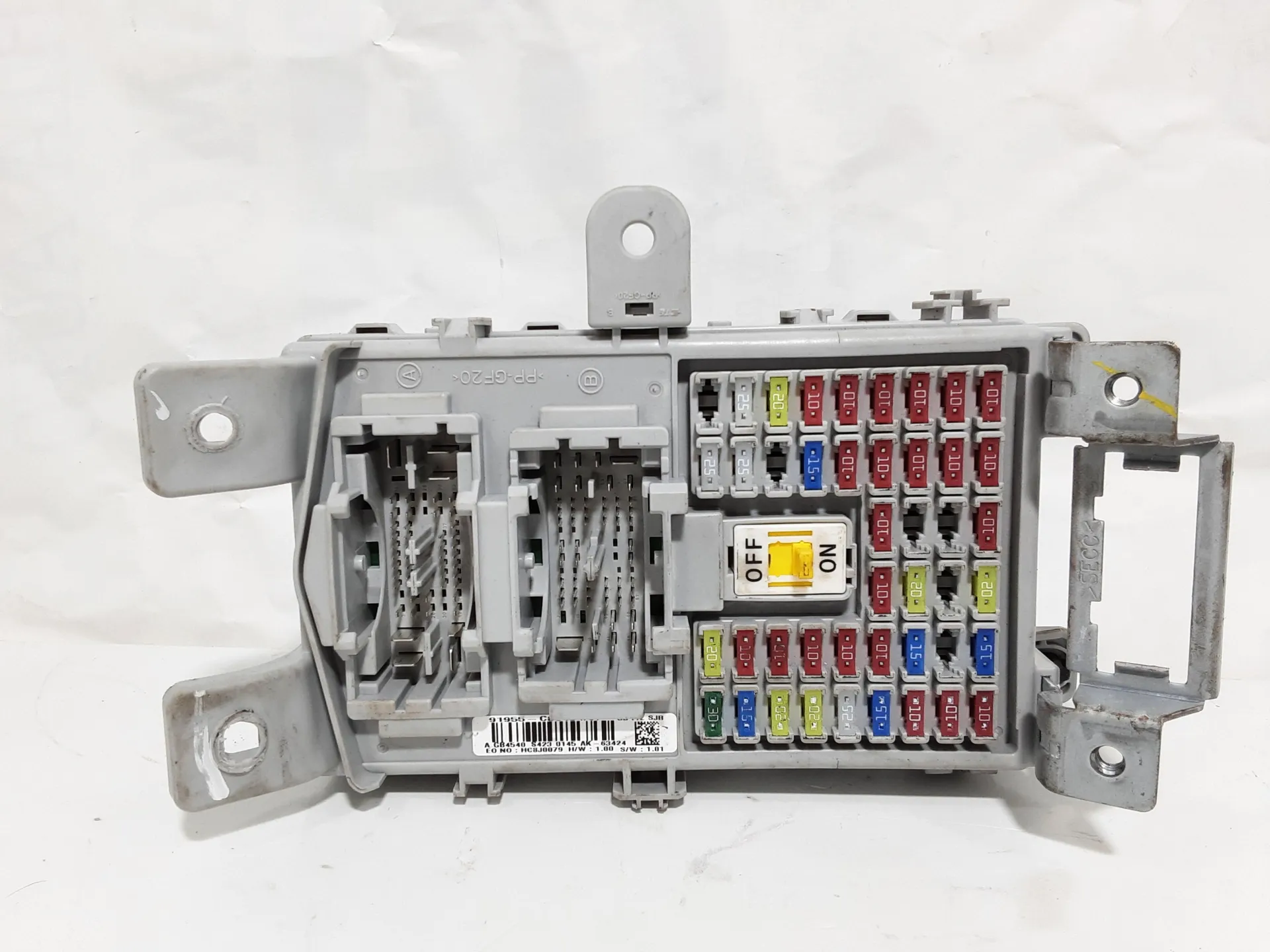 CENTRALINA PORTA FUSIBILI con codice 91955C8540 da HYUNDAI i20 1° Serie 1200 Benzina 55 kW / 75 CV (2019)
