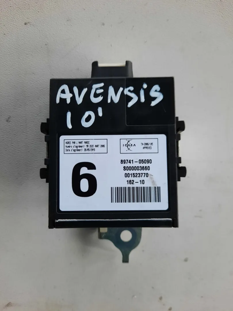 Centralina porta per Toyota Avensis 2.2 D 2010 CODICE RICAMBIO : 89741-05090