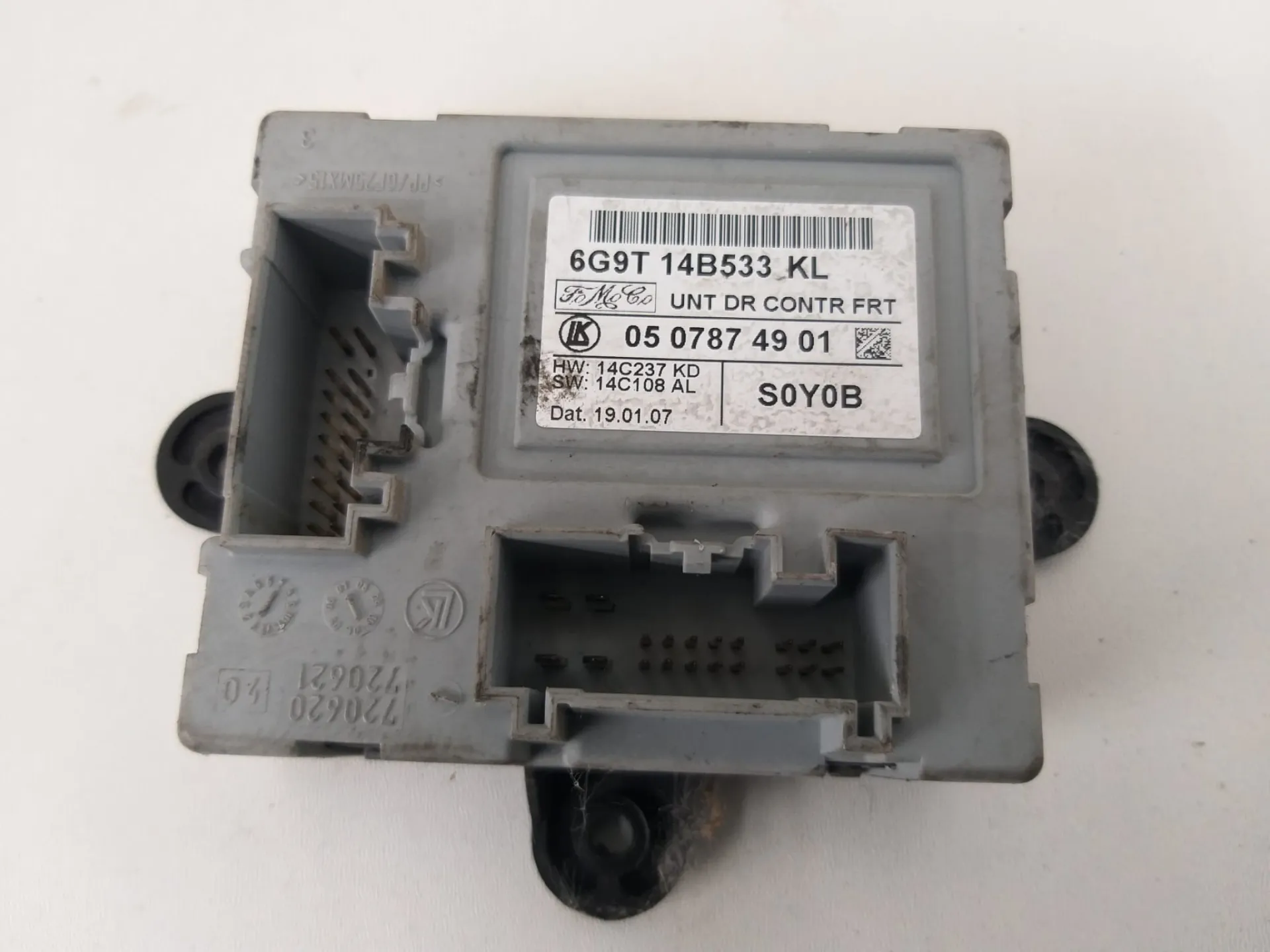 Centralina Porta vetro anteriore destra Ford Galaxy del 2007 2.0 Diesel CODICE RICAMBIO : 6g9t14b533kl
