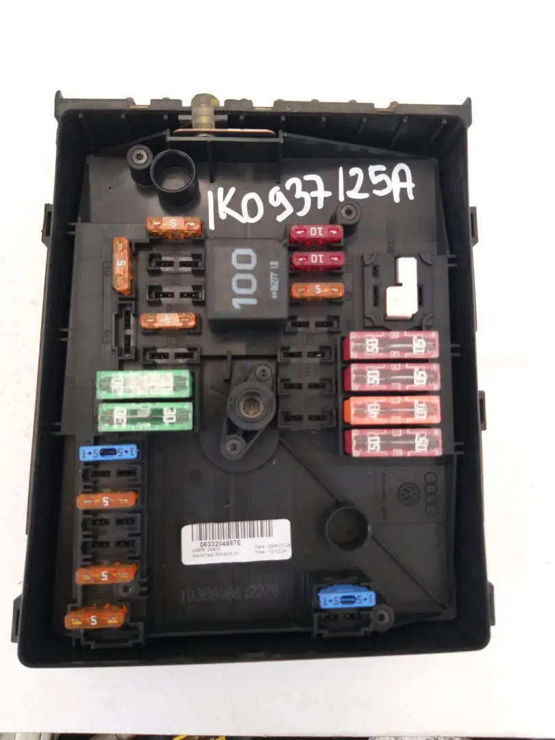 Centralina portafusibili Audi A3 del 2006 2.0 Diesel CODICE RICAMBIO : 1K0937125A