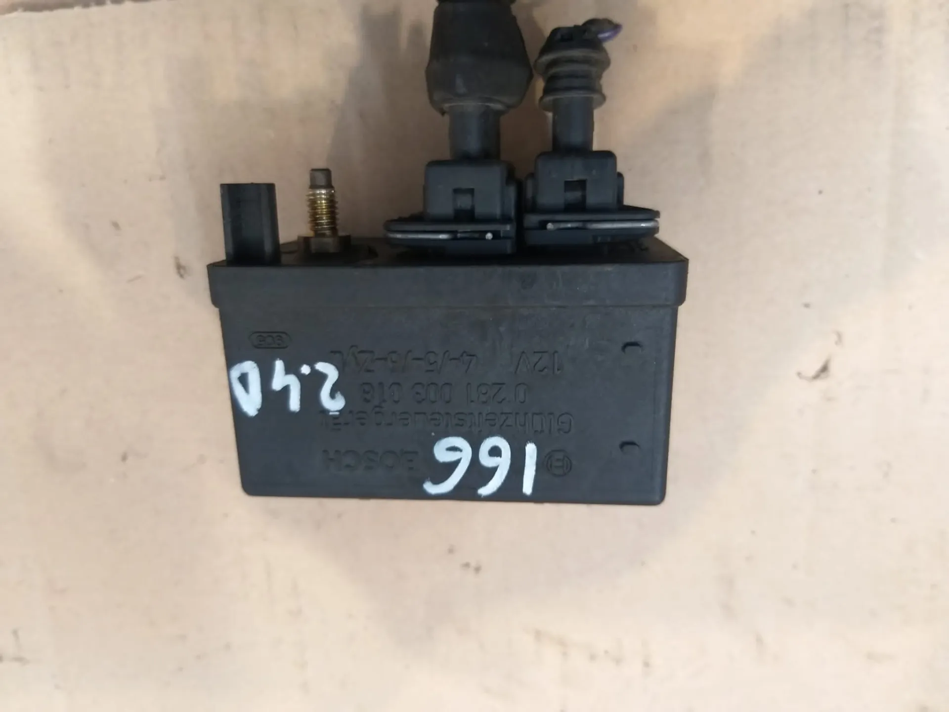 Centralina preriscaldamento Alfa 166 del 2001 2.4 Diesel CODICE RICAMBIO : 0281003018