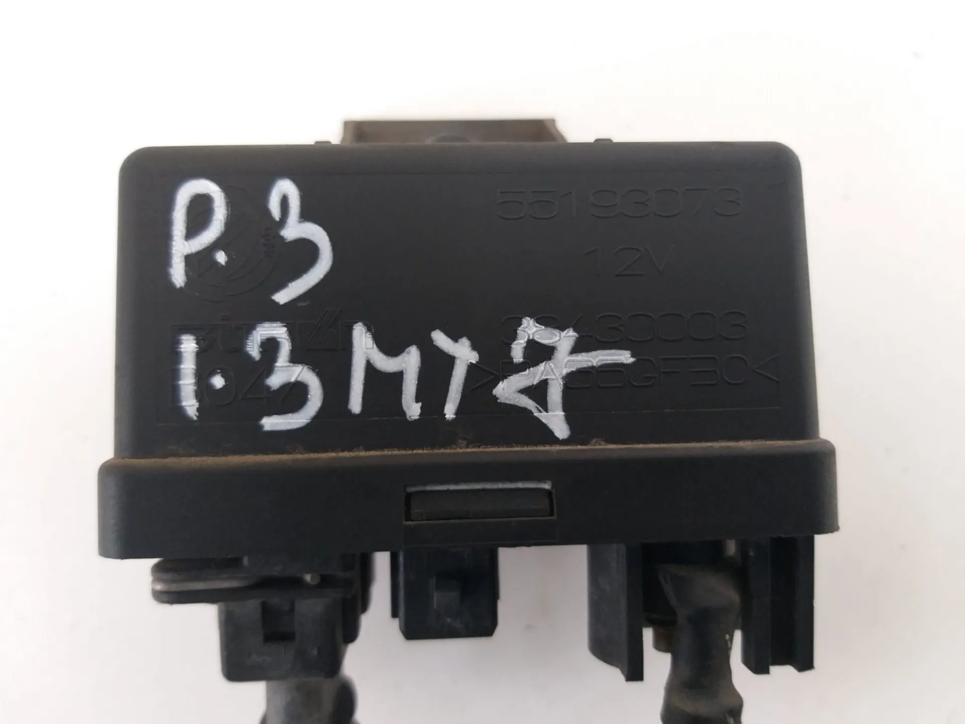 Centralina preriscaldamento Fiat Punto 3 del 2004 1.3 Diesel CODICE RICAMBIO : 55193073