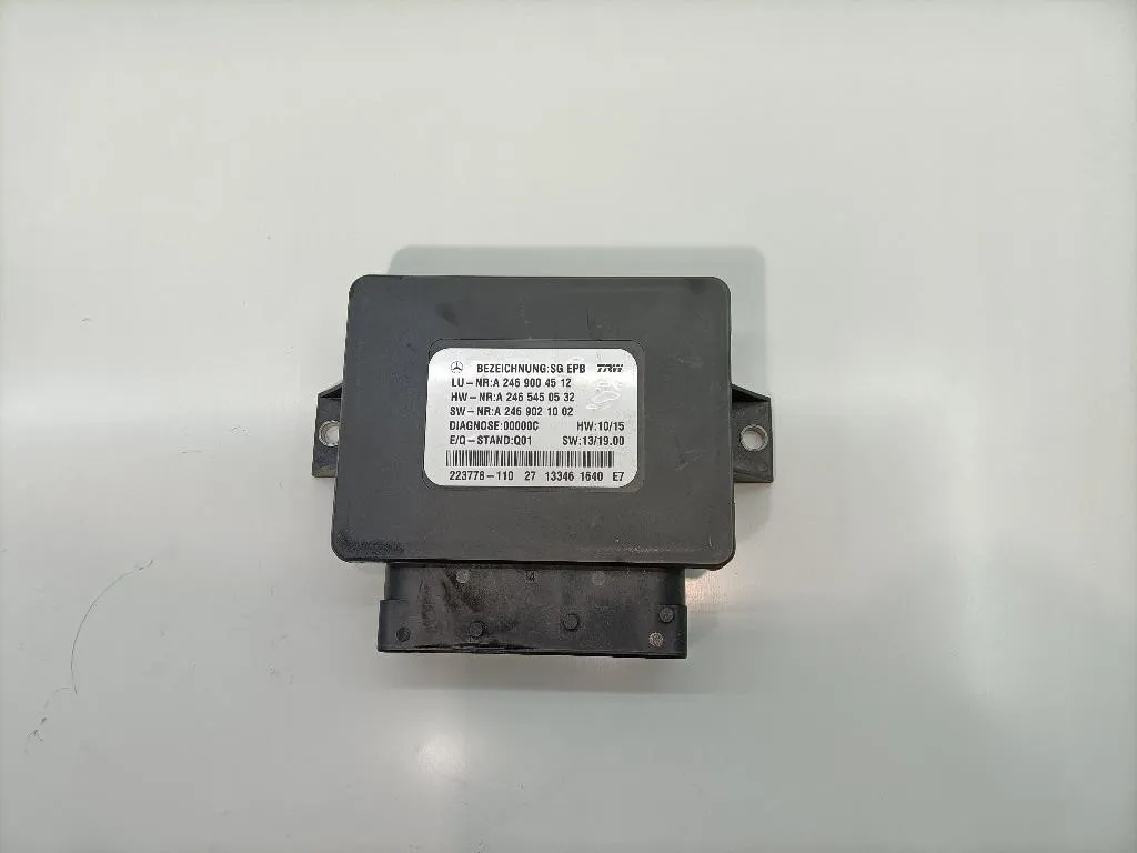 CENTRALINA SENSORI DI PARCHEGGIO con codice A2469004512 da MERCEDES Classe A W176 Serie AMG (13>) 1461 diesel (2014)