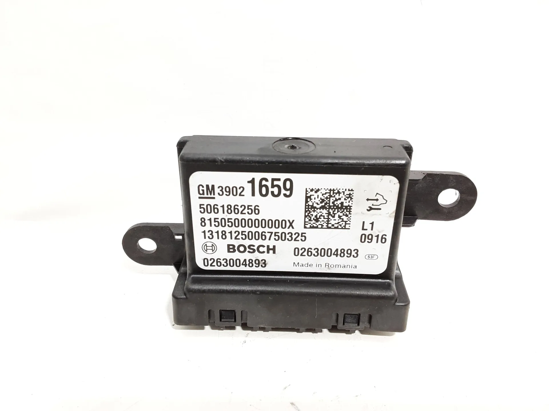 CENTRALINA SENSORI DI PARCHEGGIO con codice 39021659 da OPEL Corsa E 3° Serie 1400 Bifuel/Gas 66 kW / 90 CV (2018)