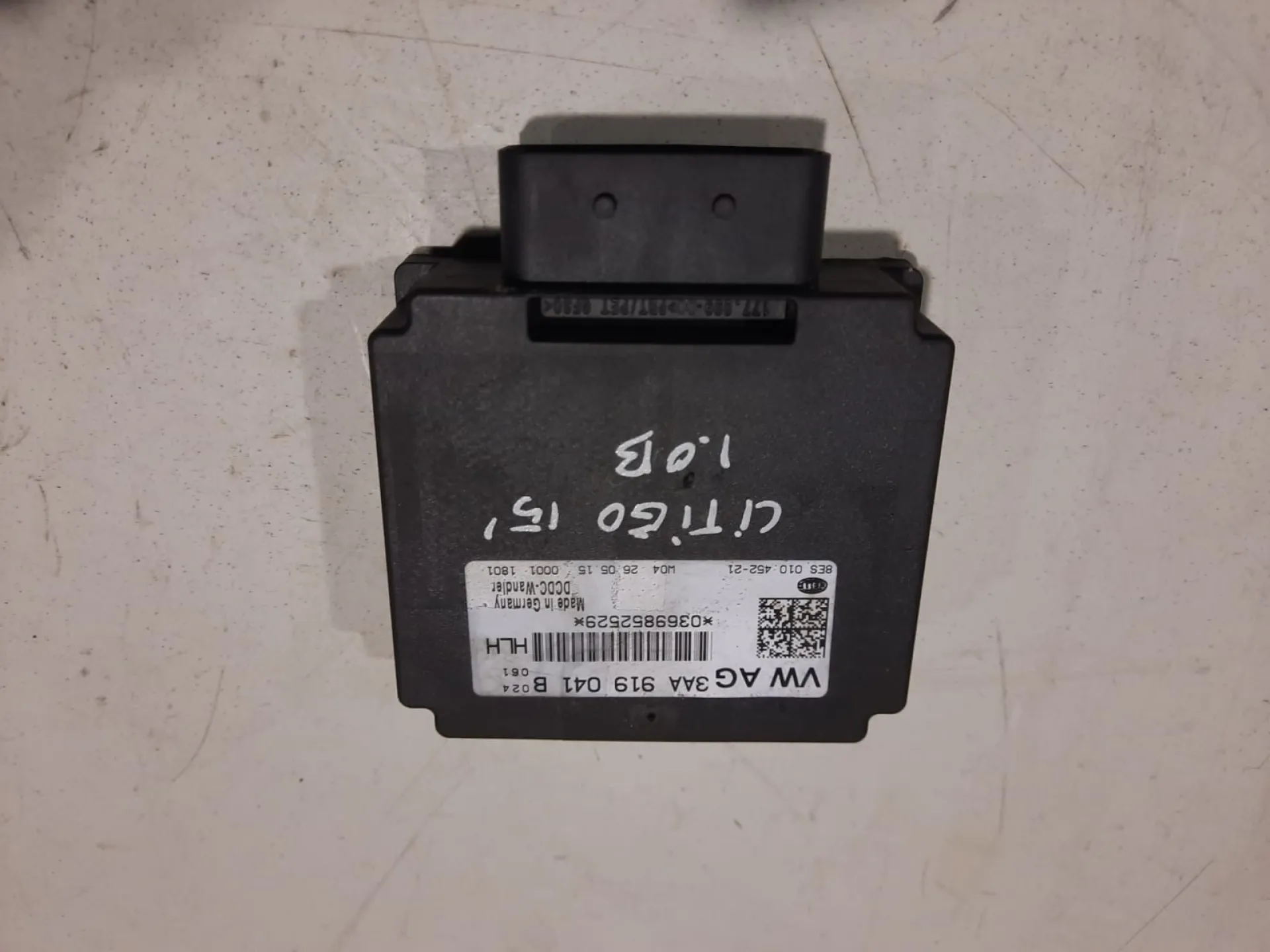 Centralina Start e Stop Skoda Citigo del 2015 1.2 Benzina CODICE RICAMBIO : 3AA919041B