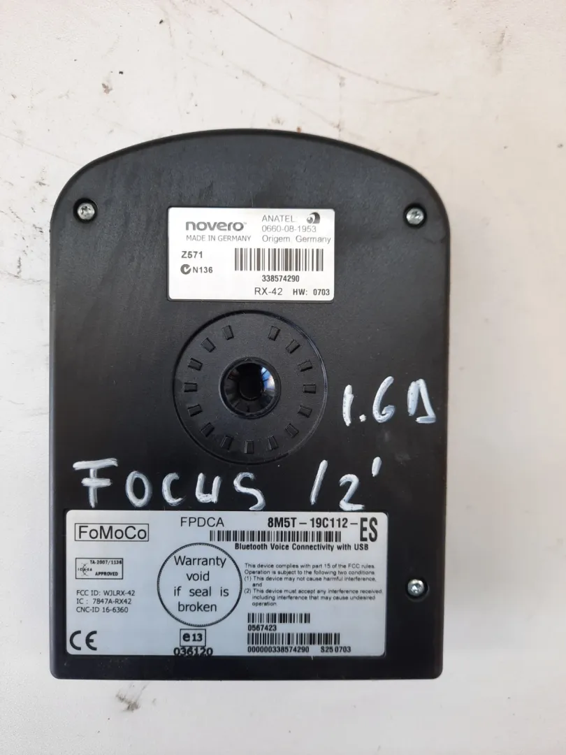 Centralina Telefono/Bluetooth Ford Focus 1.6 Diesel 2012 SW