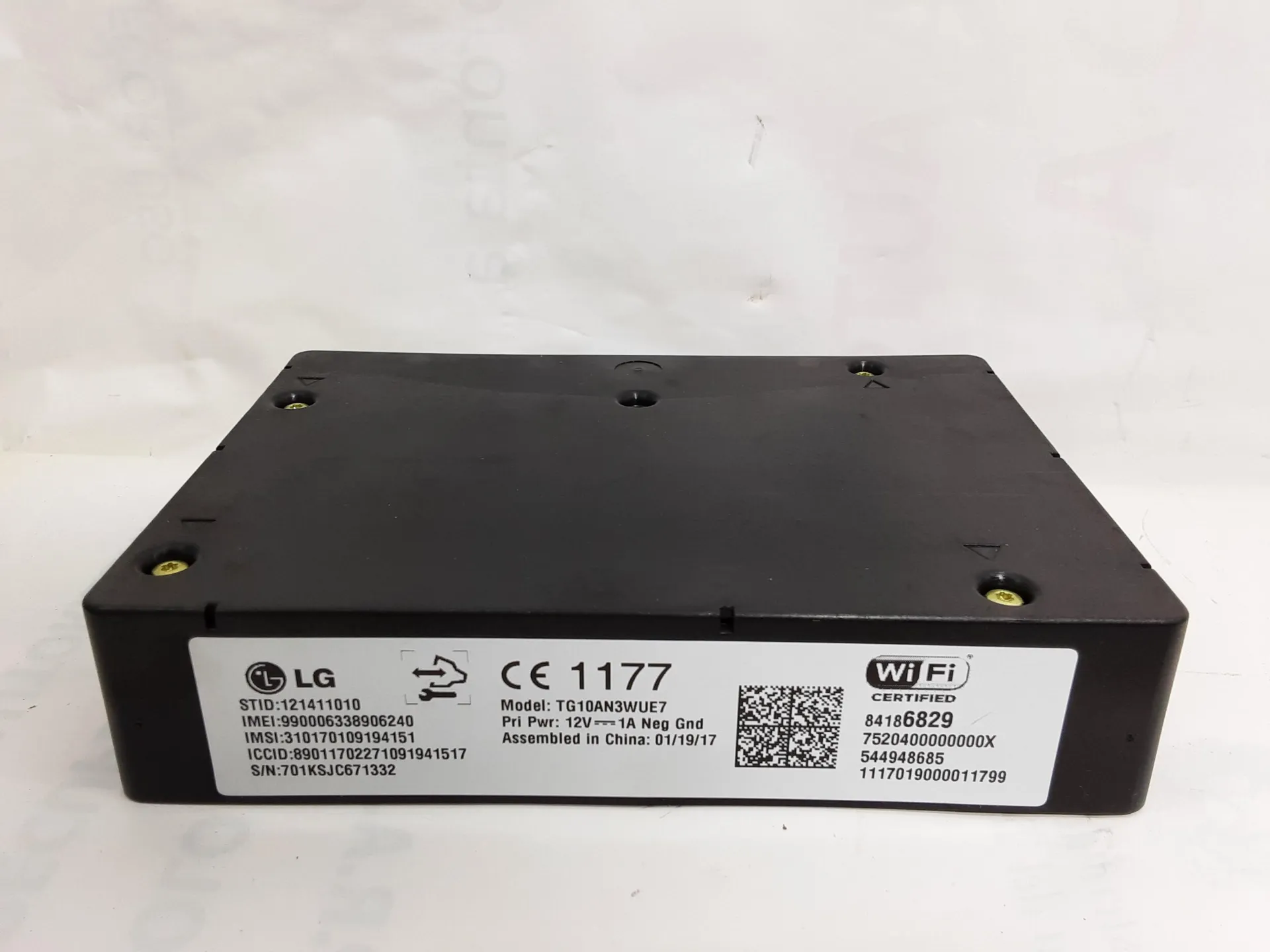CENTRALINA TELEFONO con codice 84186829 da OPEL Corsa E 3° Serie 1400 Benzina 66 kW / 90 CV con codice motore B14XER OPT./B 14 XEL, D 14 XEL (2017)