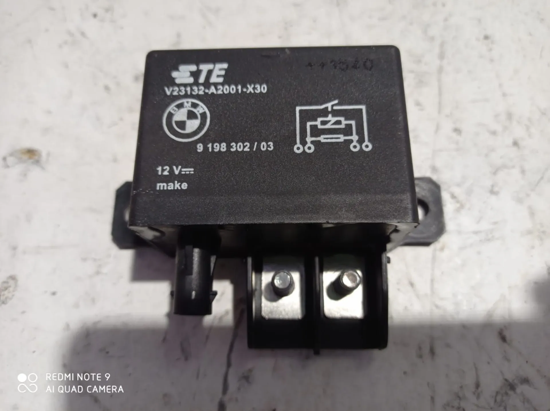 CENTRALINA VALVOLE SOLENOIDE con codice 9198302 03 da BMW Serie 3 E90 Berlina 2Â° Serie 2000 Diesel (2011)