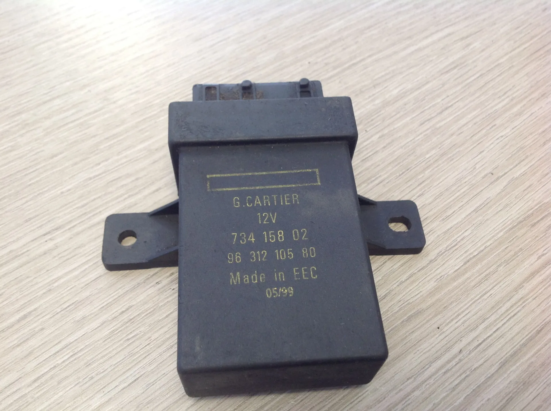 73415802 9631210580 CENTRALINA VENTOLA RADIATORE CITROEN Xantia 1Â° Serie Diesel