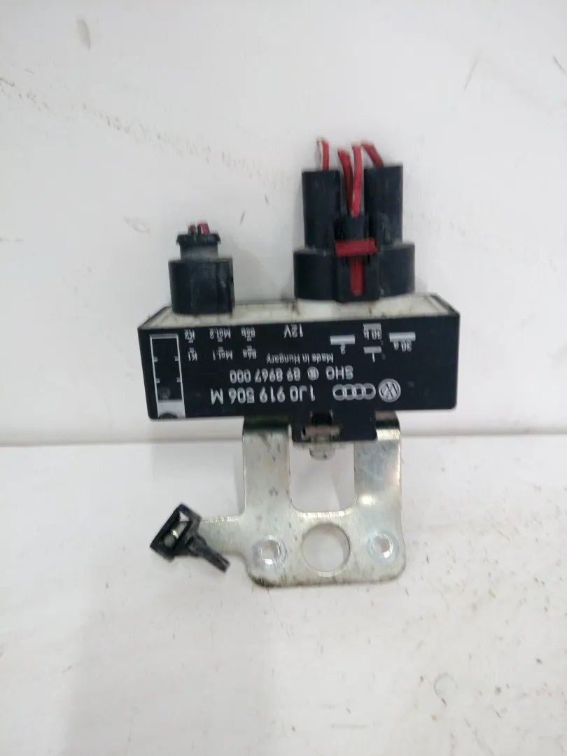 1j0919506m / 898967000 CENTRALINA VENTOLA RADIATORE SKODA Fabia Berlina 2Â° Serie 1200 Benzina (2008)