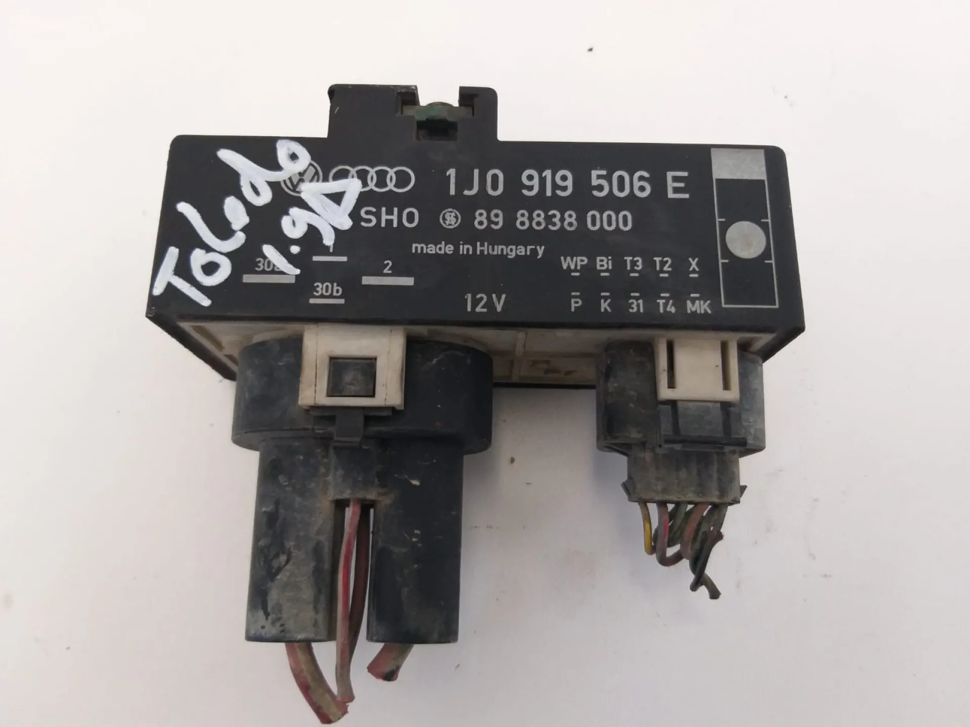 Centralina ventola riscaldamento Seat Toledo del 1999 1.9 Diesel CODICE RICAMBIO : 1J0919506E