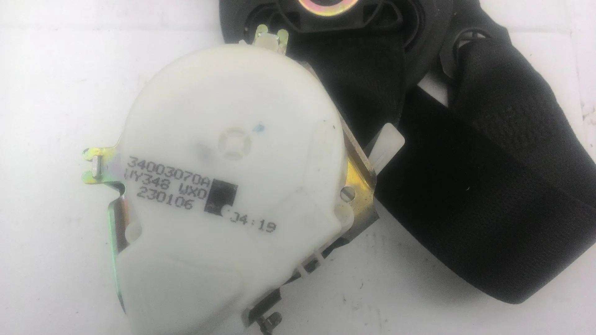 CINTURA DI SICUREZZA ANTERIORE DESTRA con codice 34003070a da BMW X3 1Â° Serie Diesel (2009)