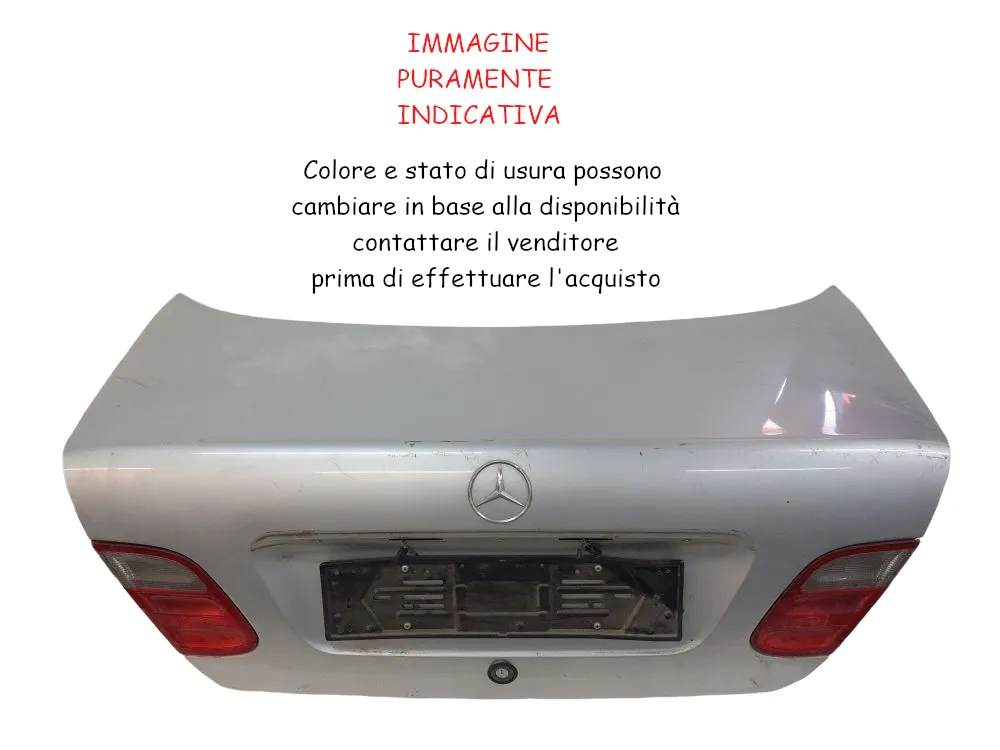 COFANO BAULE POSTERIORE con codice 2087500175 da MERCEDES CLK CoupÃ© W208 2000 Benzina 141 con codice motore 111944/111944 (1999)