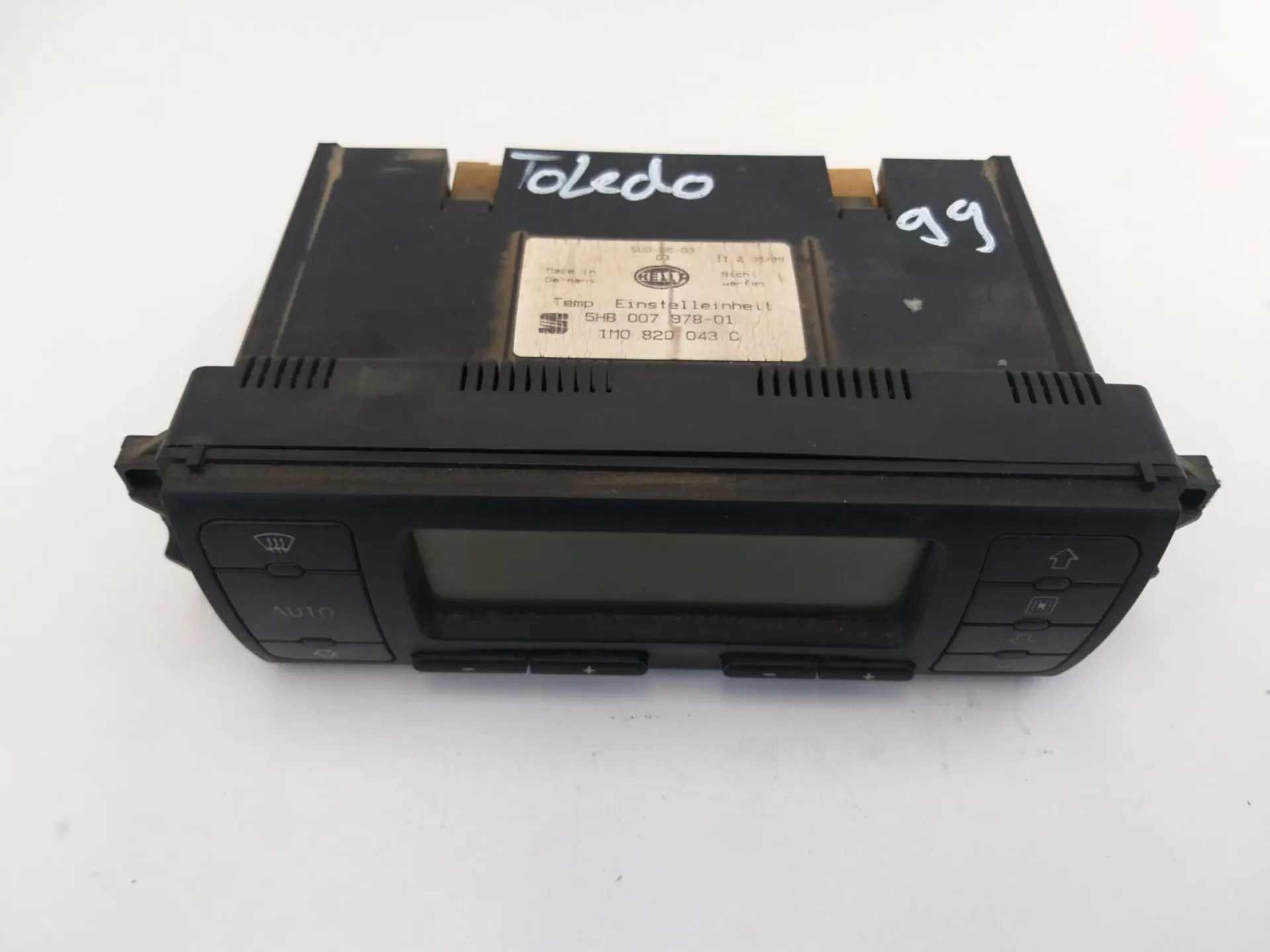 Comandi clima Seat Toledo del 1999 1.9 Diesel CODICE RICAMBIO : 5HB00797801