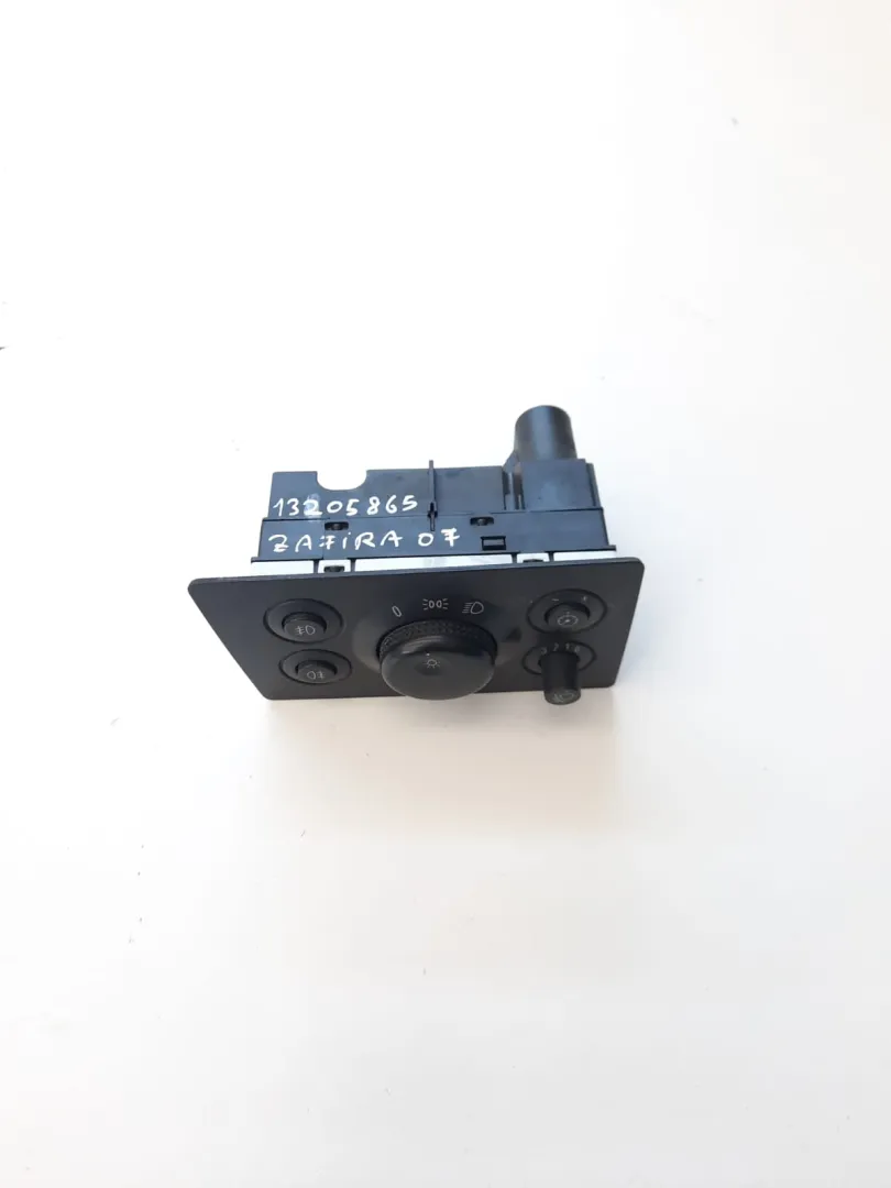 Comando luci Opel Zafira 1.6 B del 2007 CODICE RICAMBIO : 13205865